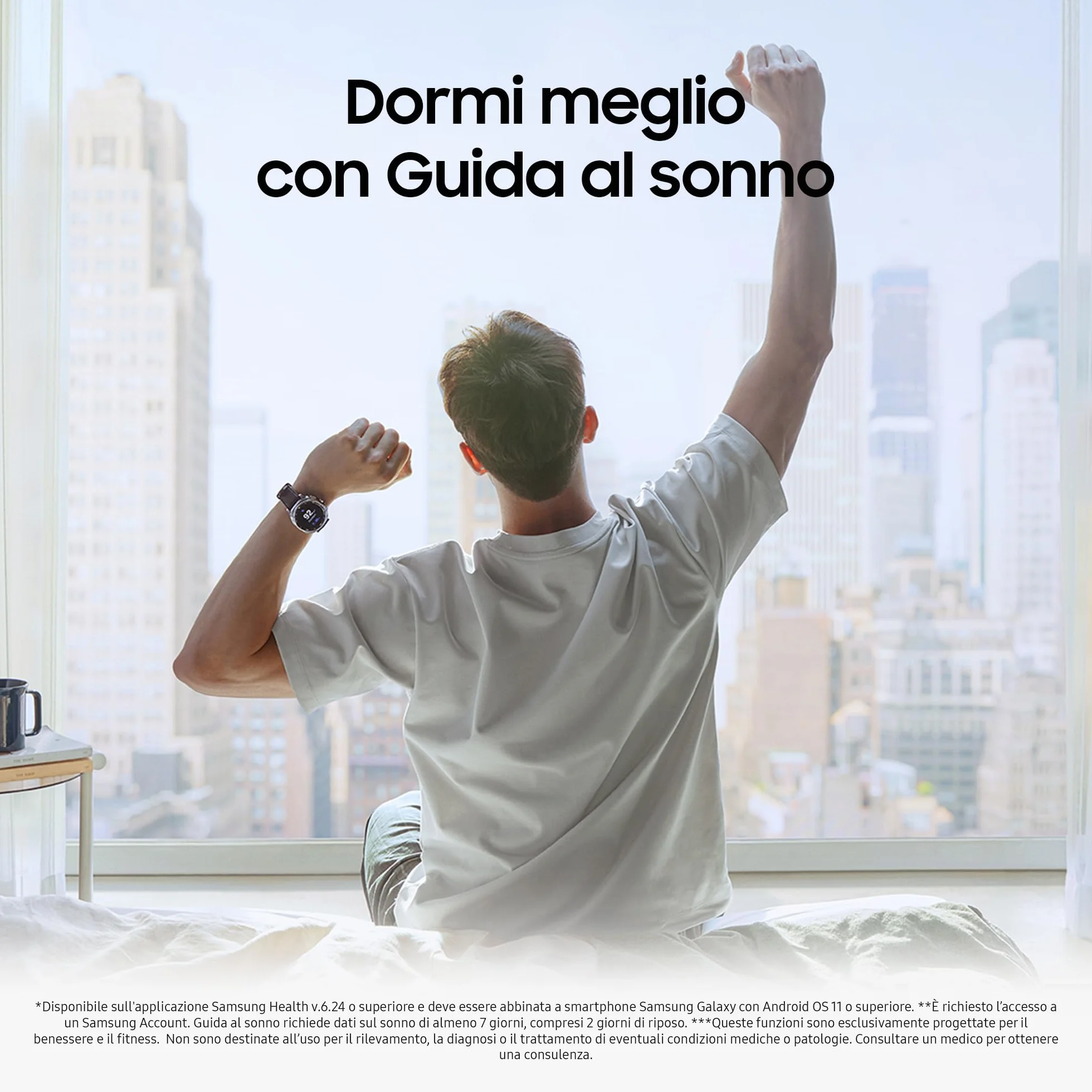 Samsung Galaxy Watch8 Classic (Black, BT, 46mm) Smartwatch Galaxy AI, Design Resistente agli Urti, Ghiera Girevole, Processore 3nm, Monitoraggio Attività Fisica e Sonno, One UI 8 [Versione Italiana]