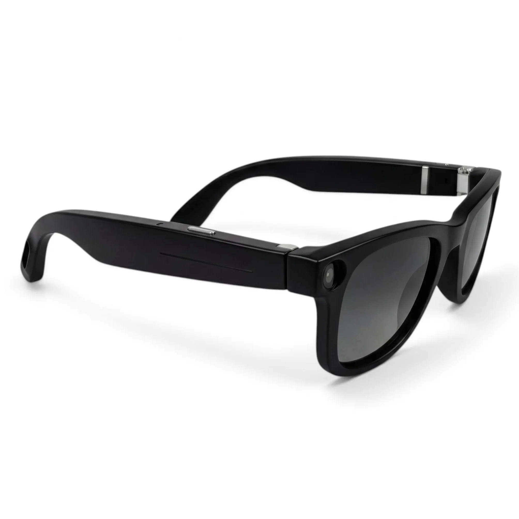 Nilox Occhiali Smart Video con Fotocamera 8MP, Registrazione Full HD 1080p, Audio Open-Ear, Lenti Intercambiabili Trasparenti e Solari, Filtro Luce Blu, Autonomia Fino a 18 Ore