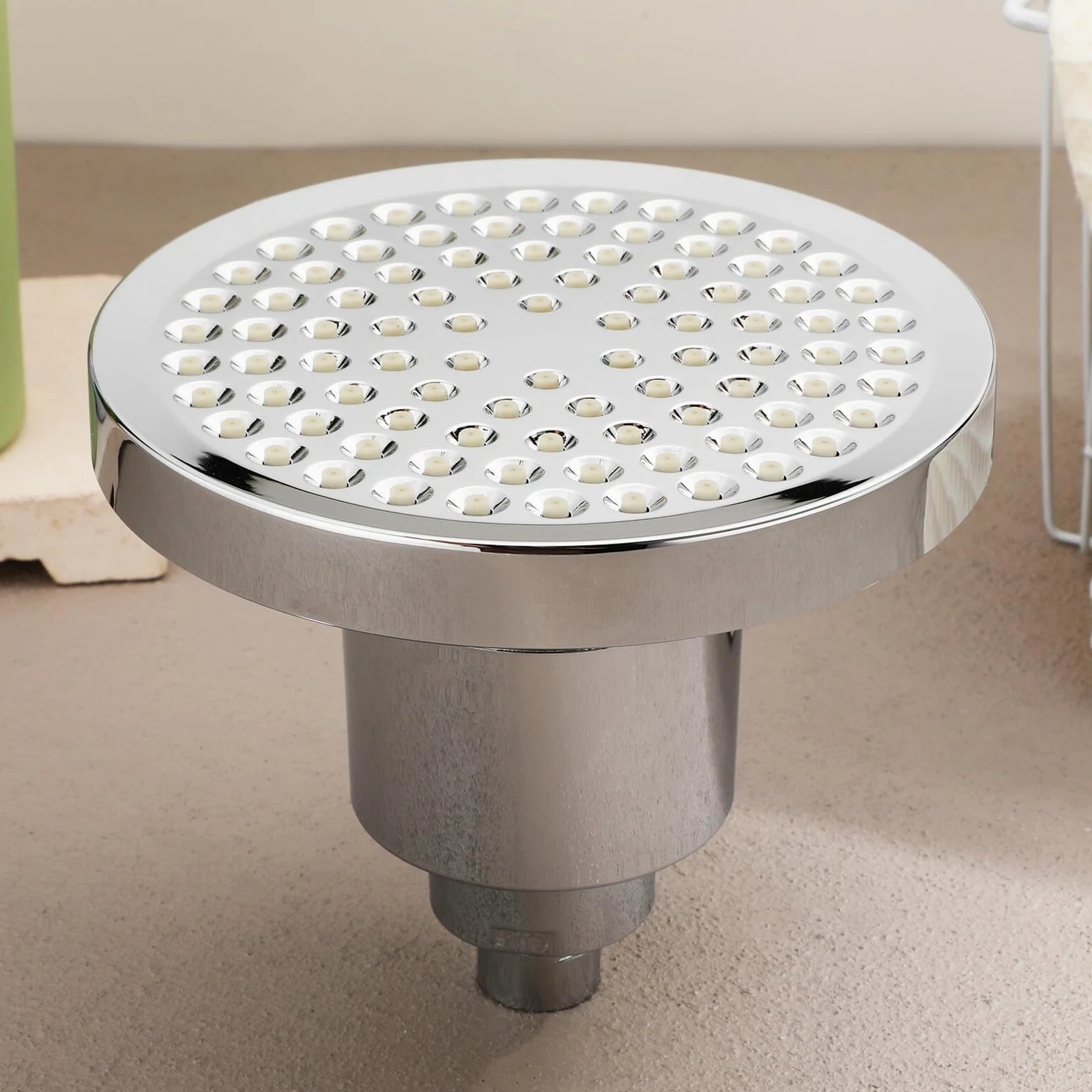 Filtro doccia Booster per acqua dura, addolcitore d'acqua in ABS argento, rimuove cloro e impurità per pelle e capelli più sani, facile installazione, misura universale, migliora l'esperienza della