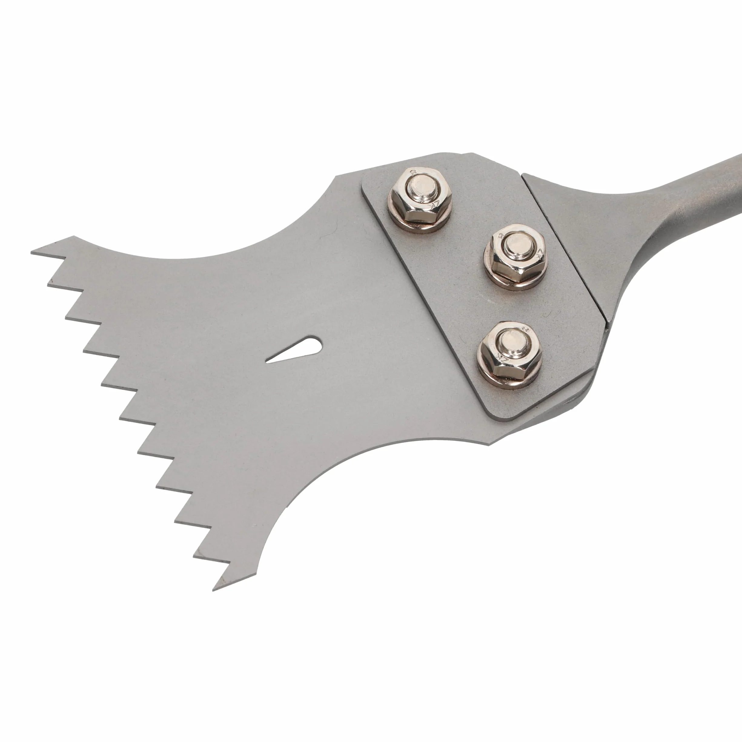 WERHE Scalpello dentato SDS Plus 100 mm 175 mm - Rimozione intonaco colla piastrelle, scalpello raschietto martello percussione, lama ricambio