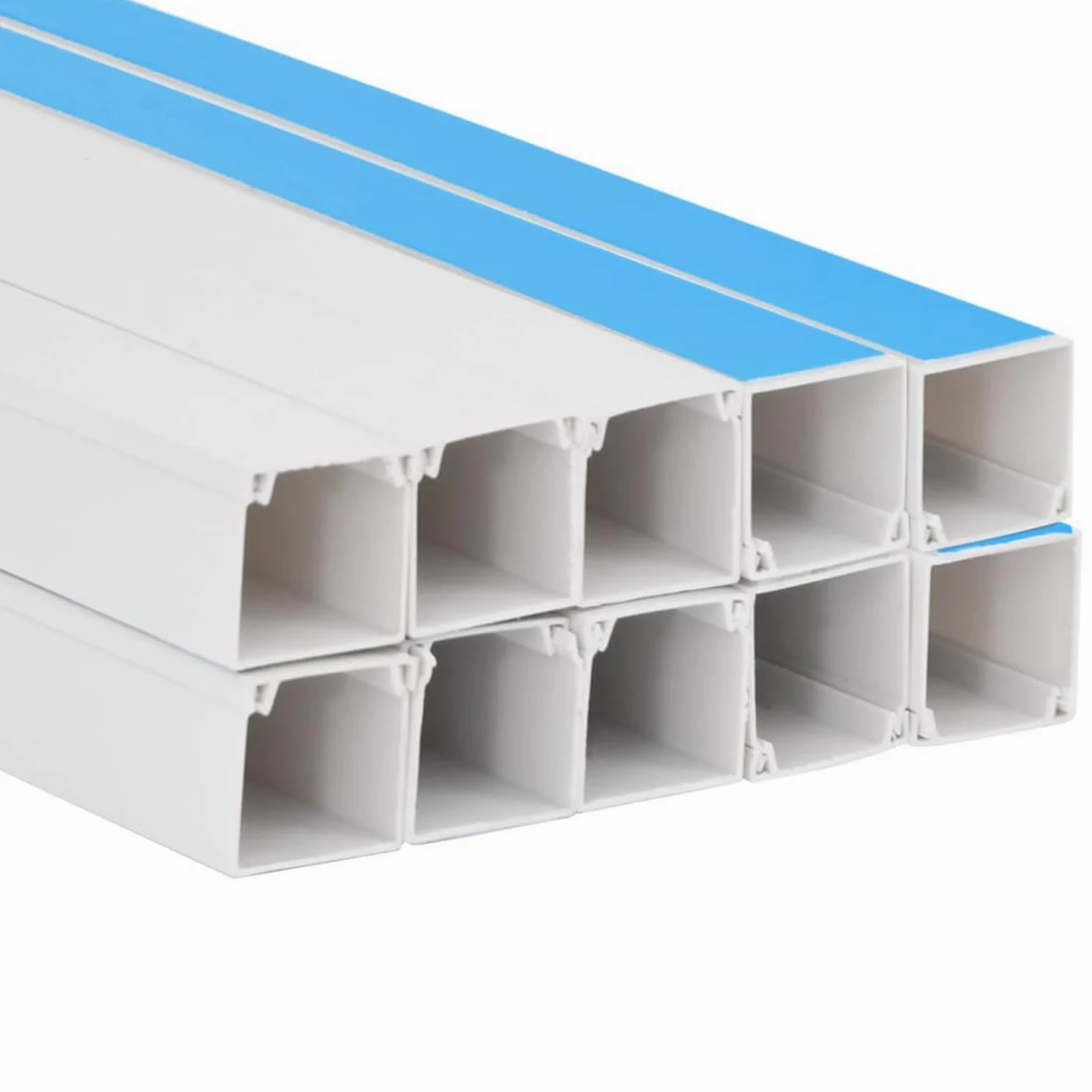 Canalina per Cavi Autoadesiva 40x25 mm 10 m in PVC,Canaline Fili Elettrici,Canalina per Cavi,Canalina per Cavi Elettrici-155947