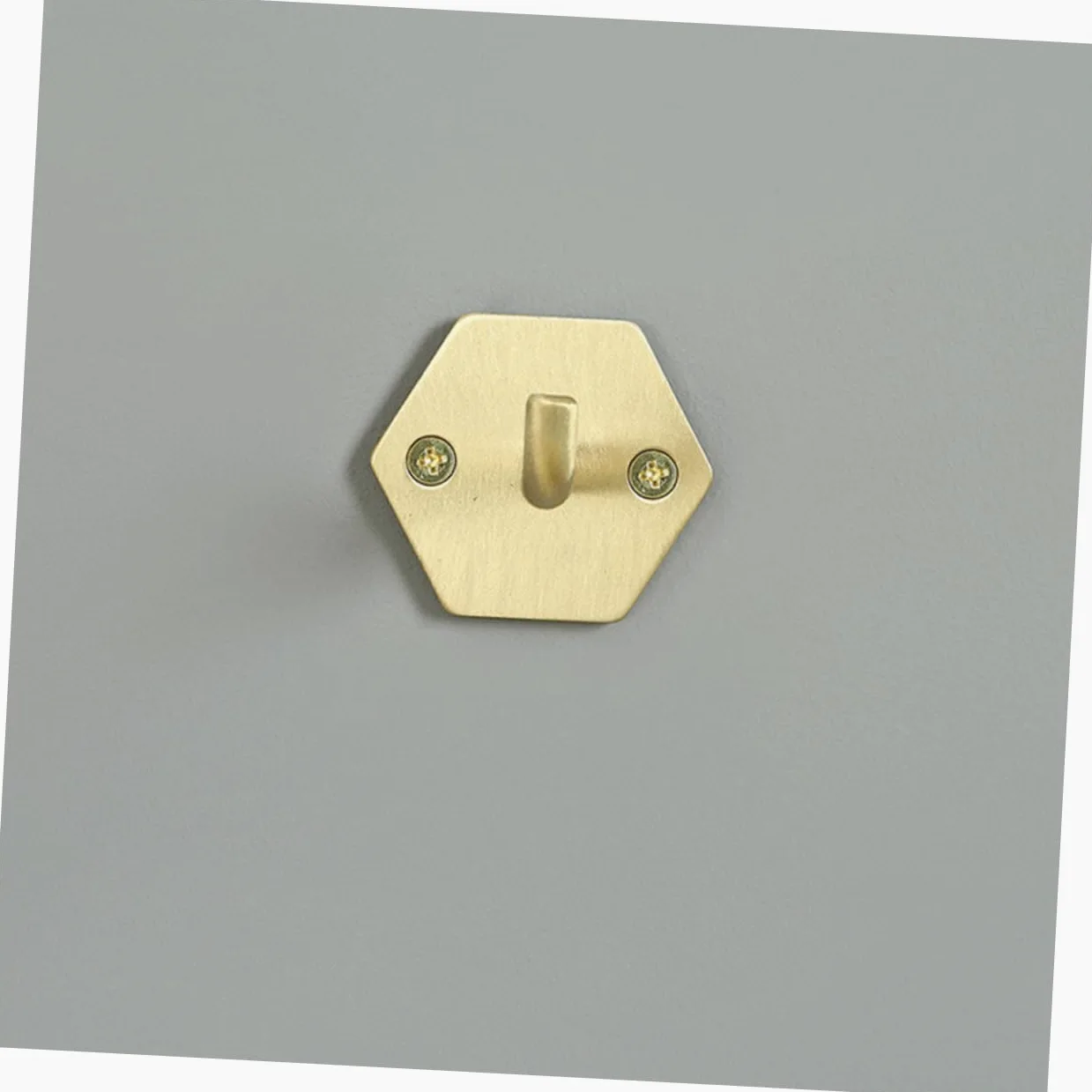 Operitacx Gancio da Parete Resistente in Ottone Appendiabiti Multifunzionale per Casa Bagno e Cucina Non Facile da Arrugginire o Deformare