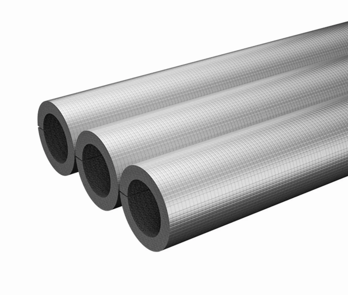 Tubo isolante in schiuma isolante per tubi in alluminio - Tubo flessibile in schiuma, lunghezza 9 m, dimensioni multiple (ID 3/4 "x T 4/5")