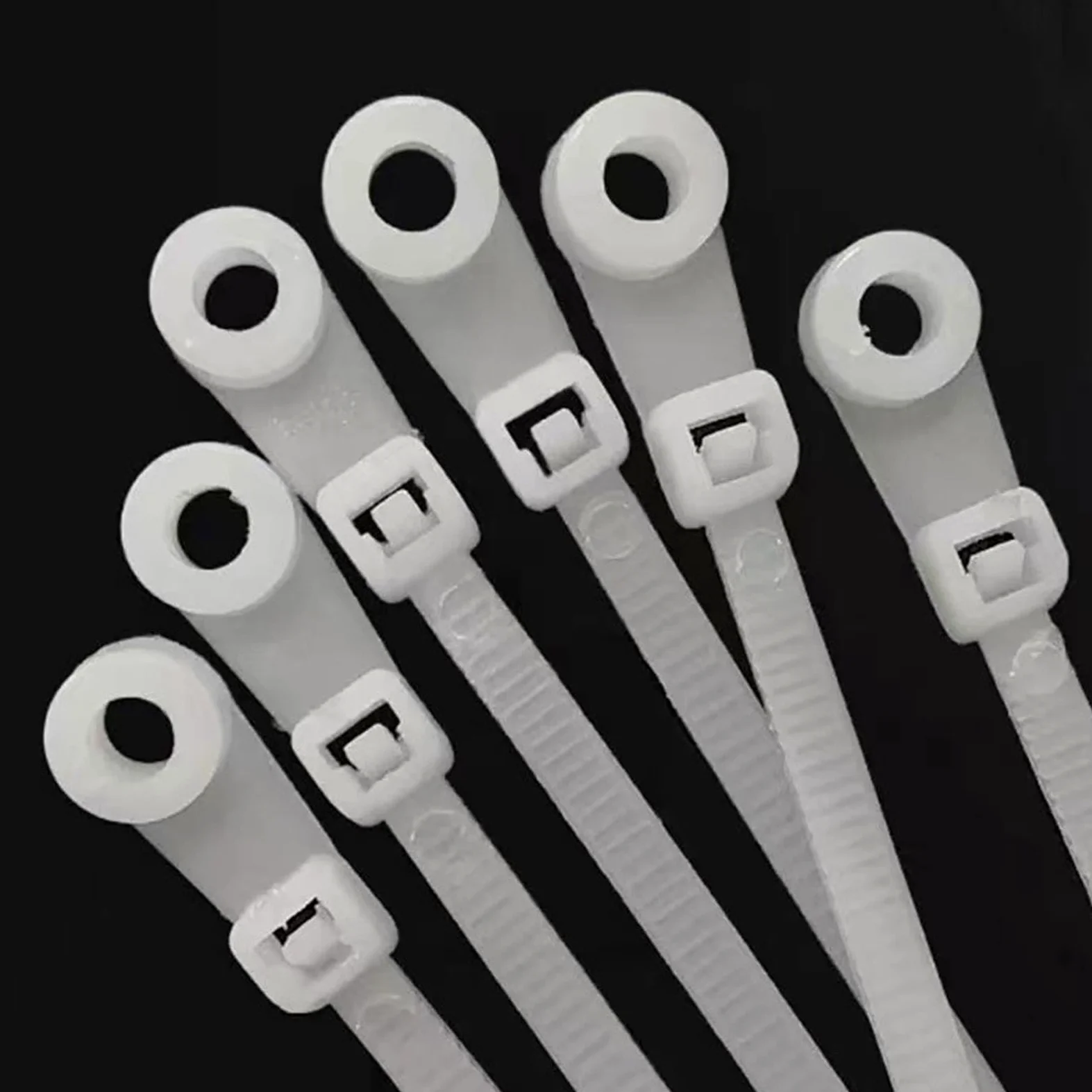 Fascette per cavi riutilizzabili, Fascette per cavi riutilizzabili | Fascette metalliche Fascette con cerniera rimovibili regolabili 100 pezzi | Set di fascette multiuso con fascette per cavi ad