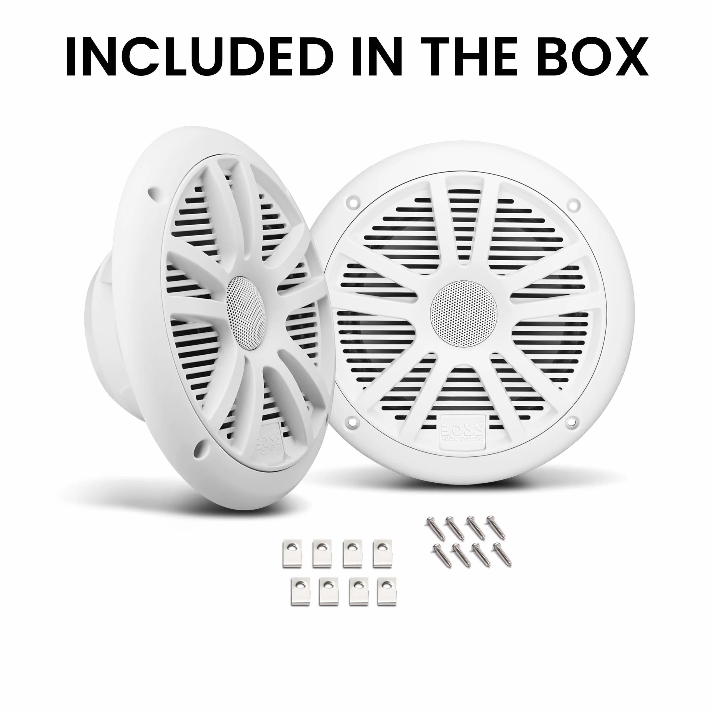 Boss Audio Systems Marine Bianco altoparlante