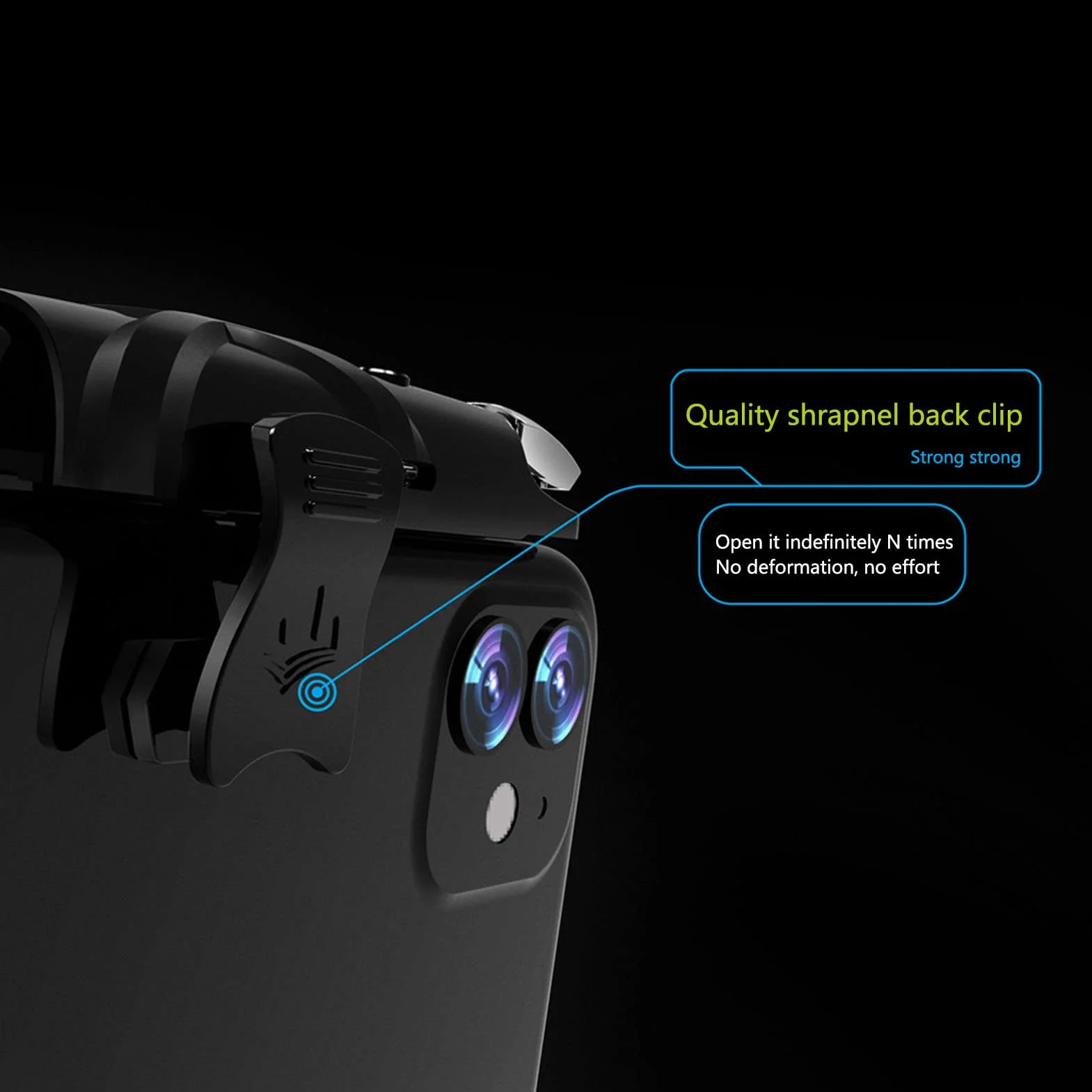 Wnesy Pubg Trigger, Tecnologia a conduzione di impulsi Controller Mobile ad Alta frequenza Click Mobile Game Automatico a Quattro velocità per telefoni cellulari