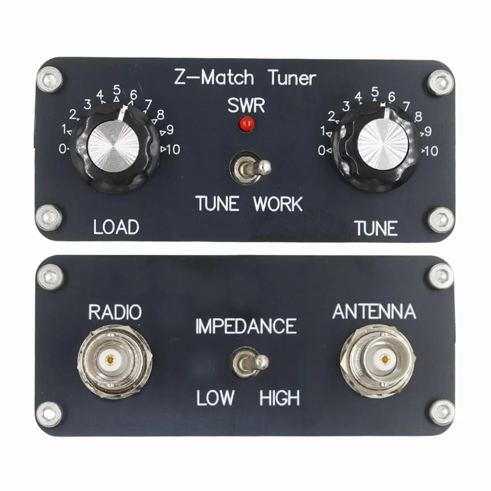 QRP Z-Match Sintonizzatore Antenna Manuale 5W 3-28 MHz HAM Tuner