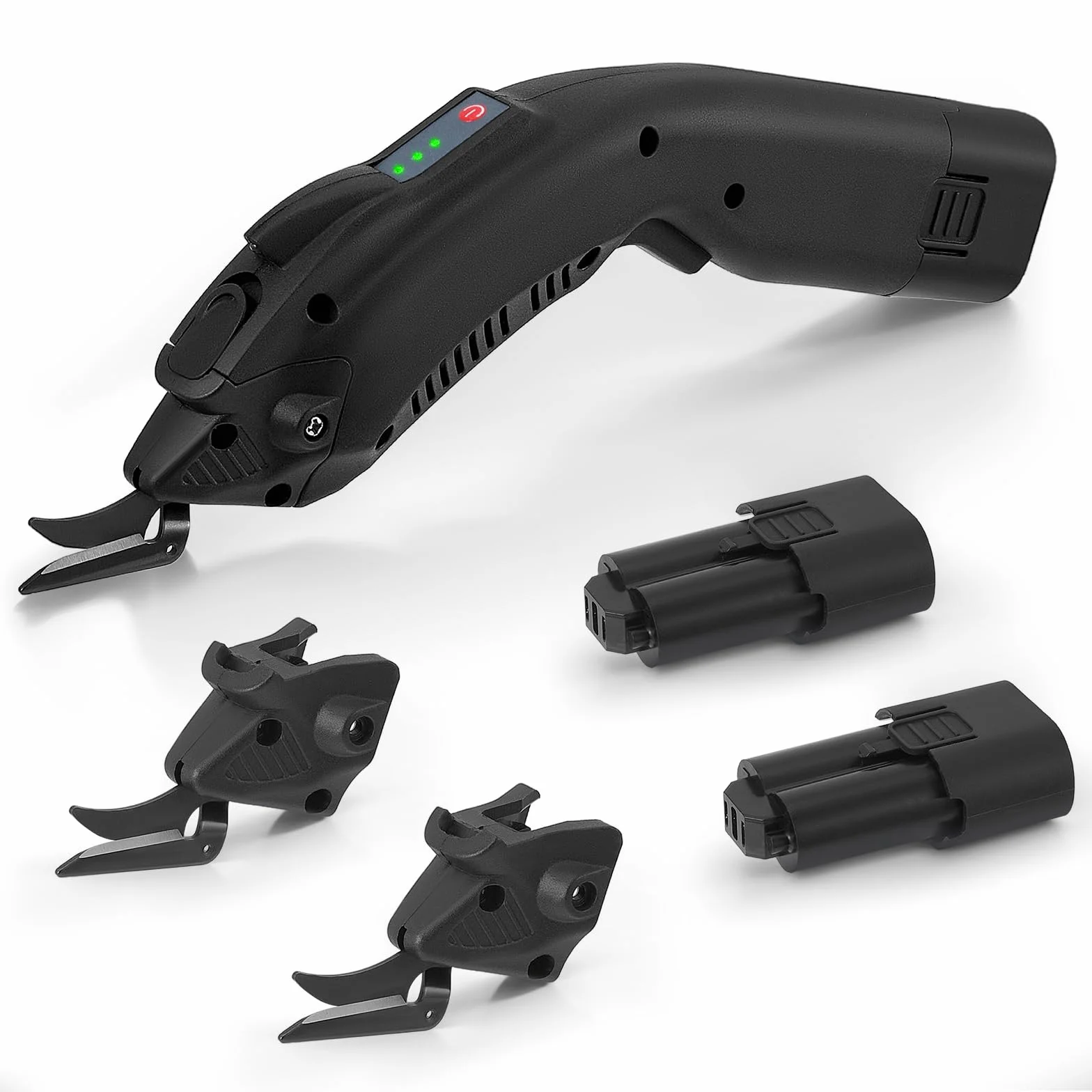 Forbice elettrica per tessuti 2500mAh 6000RPM 2 lame di ricambio