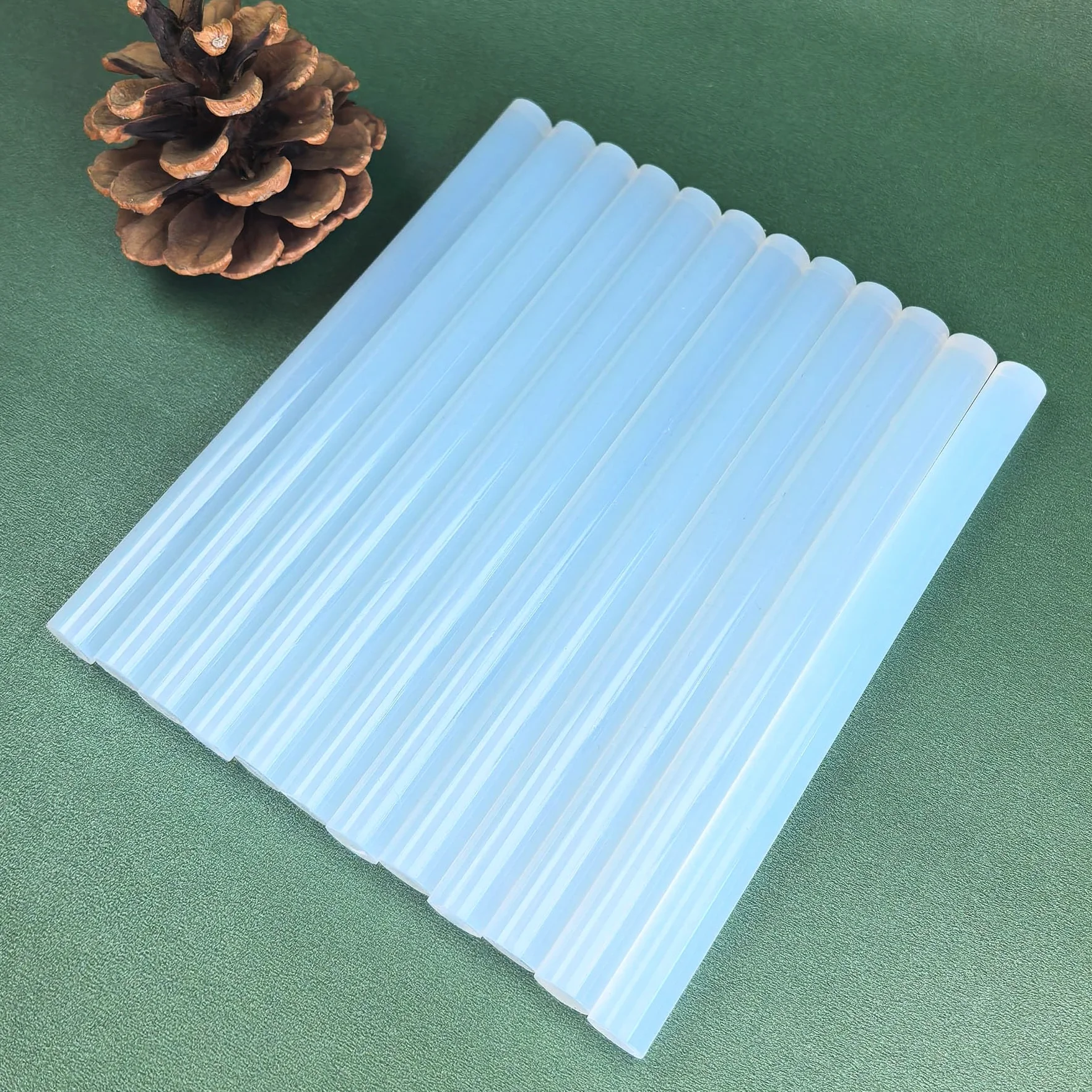 Bastoncini per colla a caldo 11 mm x 150 mm trasparenti 12 pezzi