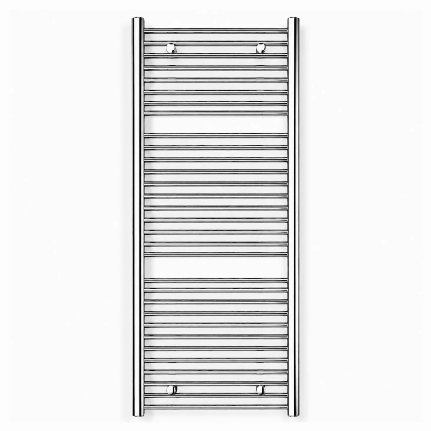 OGOMONDO Termoarredo Cromato Bagno Acciaio Calorifero Termosifone Misure: H1650xL600xI550 31 Tubi