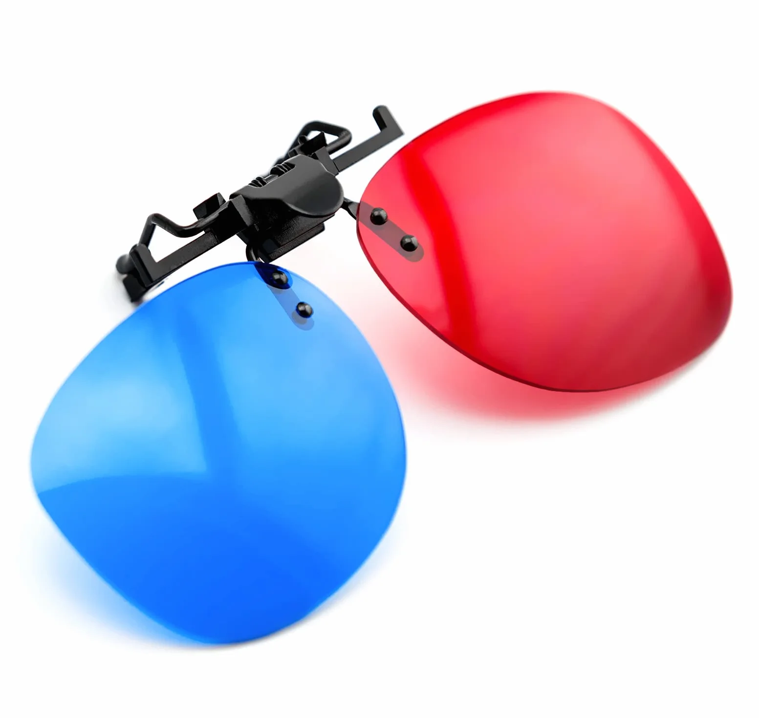 Occhiali 3D rosso blu per Portatori di occhiali Rosso/Ciano (occhiali 3D-Anaglifi) PC-Giochi