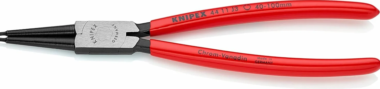 KNIPEX Pinza per anelli di sicurezza interni 225 mm 44 11 J3