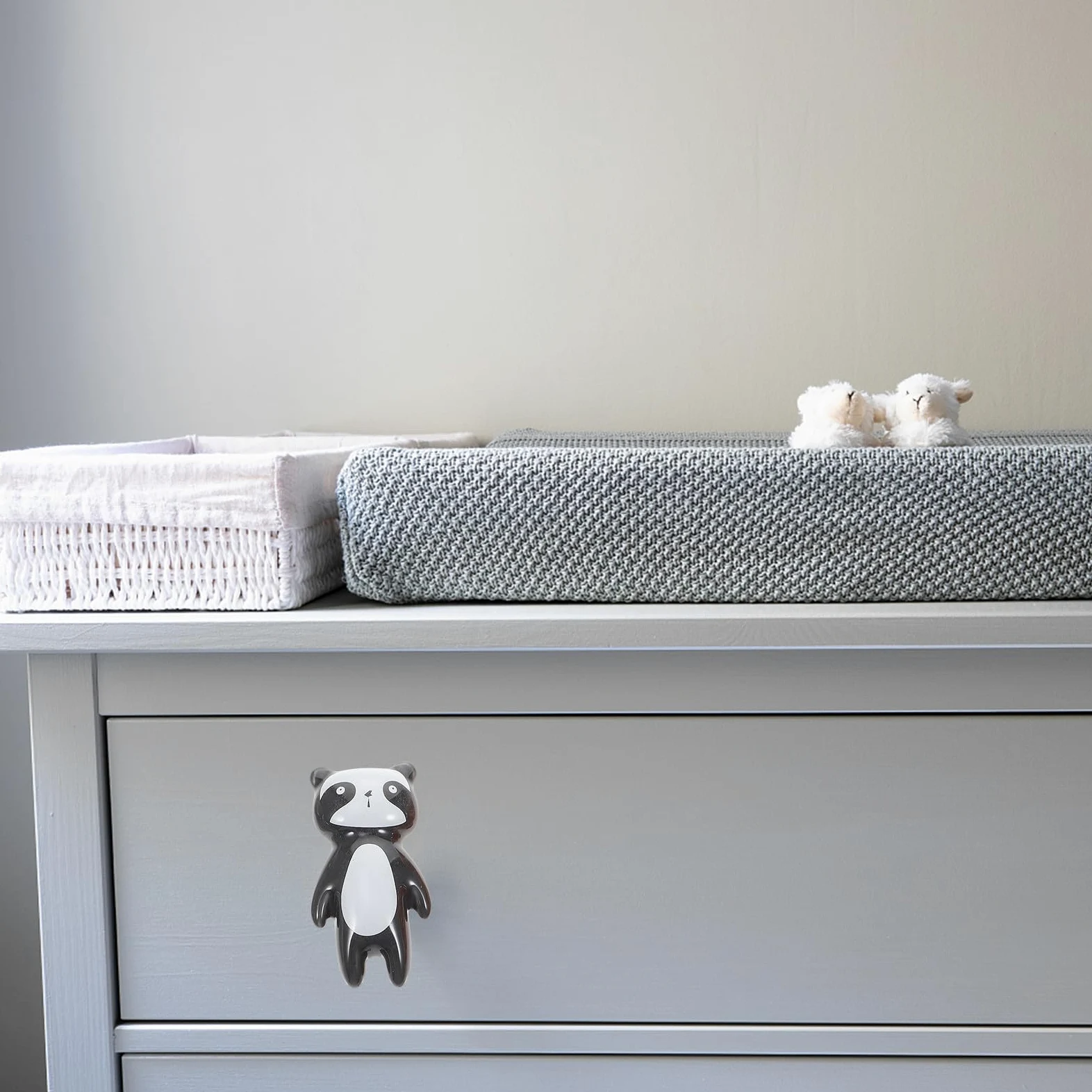 Pomelli per Mobili in Ceramica Animali 8 Pezzi per Armadio | Stile Creativo e Simpatico, Finitura in Lega, Forma Animal, per Cameretta e Sostituzione di Maniglia