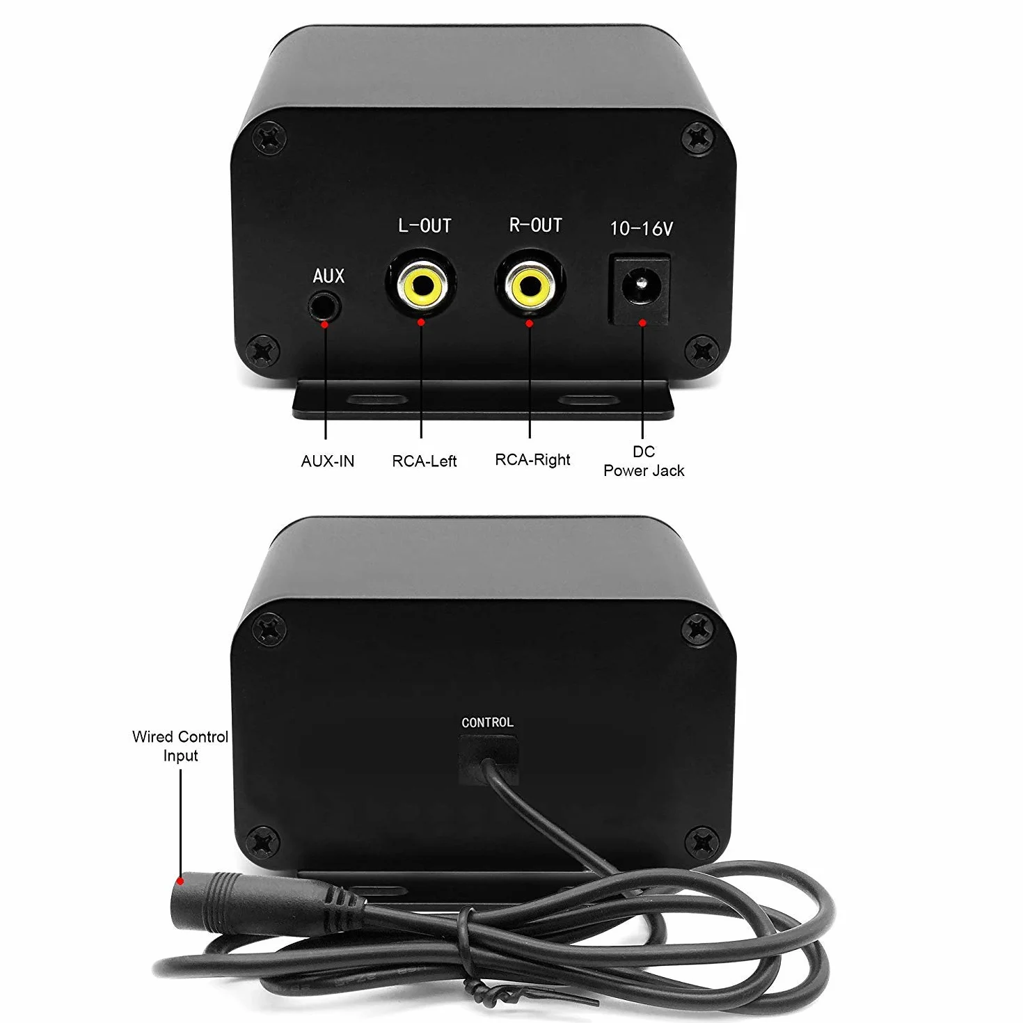 M150 Moto Sistema Audio Amplificatore con AUX, MP3, Radio FM, 4 pollici Impermeabile Bluetooth Altoparlanti Stereo, Adatto per 1-1.5 in. Manubrio Moto ATV UTV RZR (Chrome, Ventilatore)