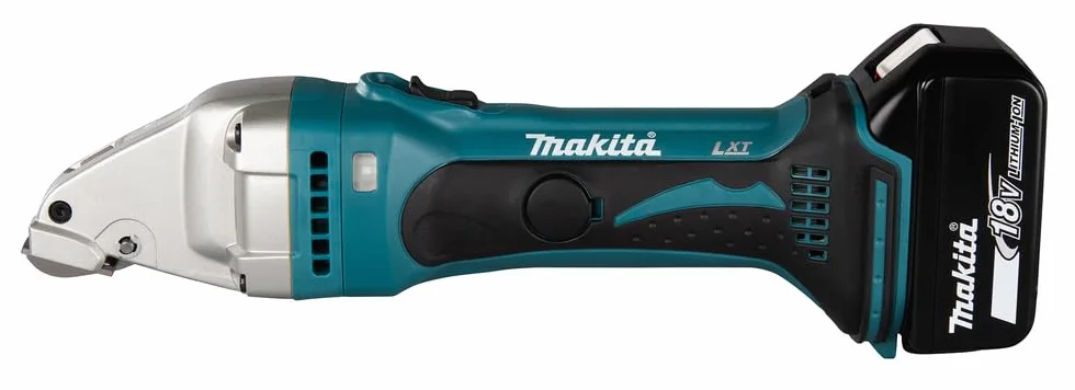 Makita DJS161RTJ Forbici per lamiere a batteria 18 V 5,0 Ah 1,6 mm 2 batterie e caricatore MAKPAC