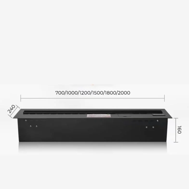 NEBE Camino a Vapore Acqueo Camino elettronico Integrato Nordic 3D Atomization Fireplace Regolabile con Pannello di Controllo e Telecomando Caminetti Elettrici(1000mm)