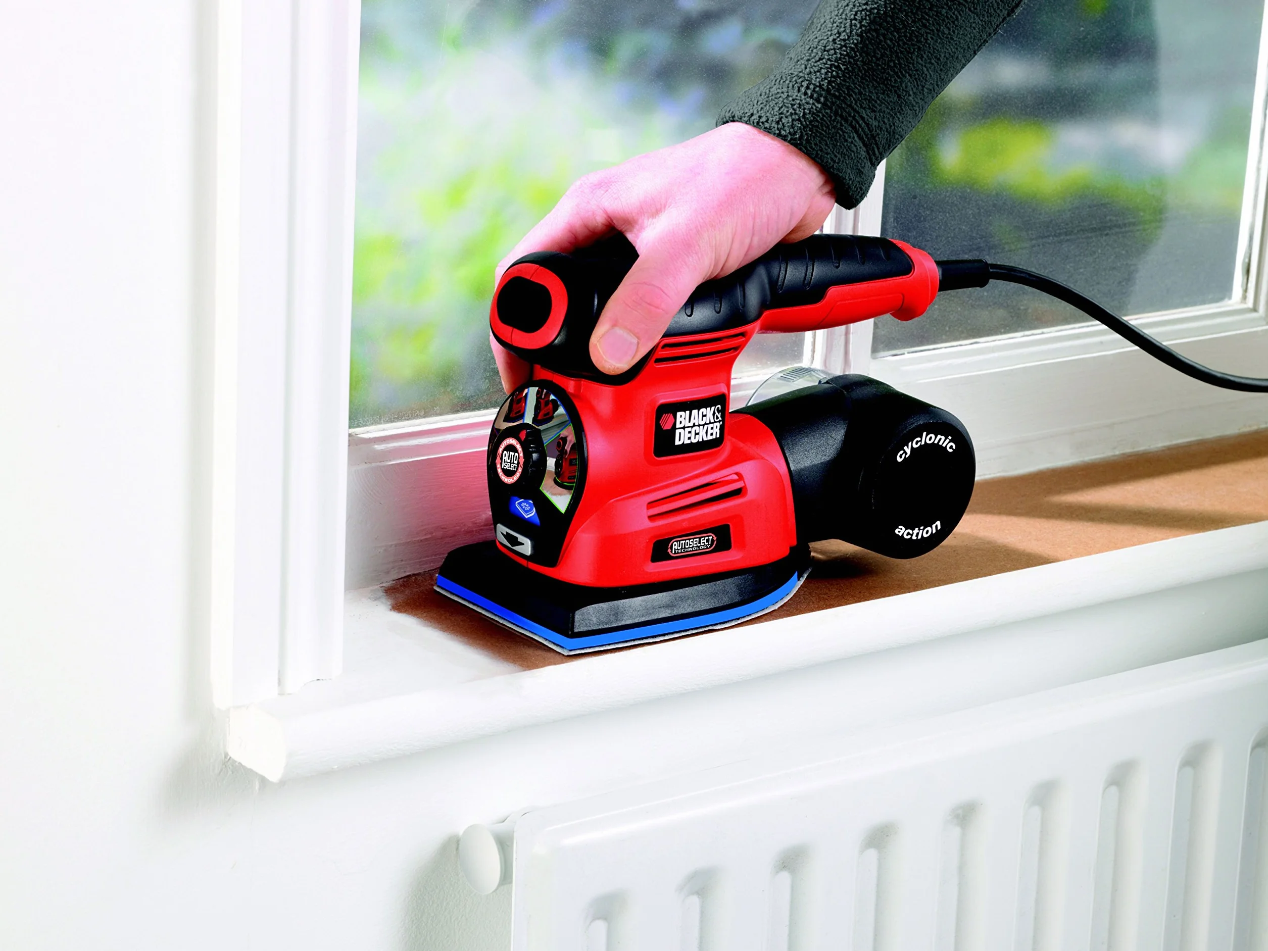 BLACK+DECKER Levigatrice Mouse Multifunzione KA280LK-QS