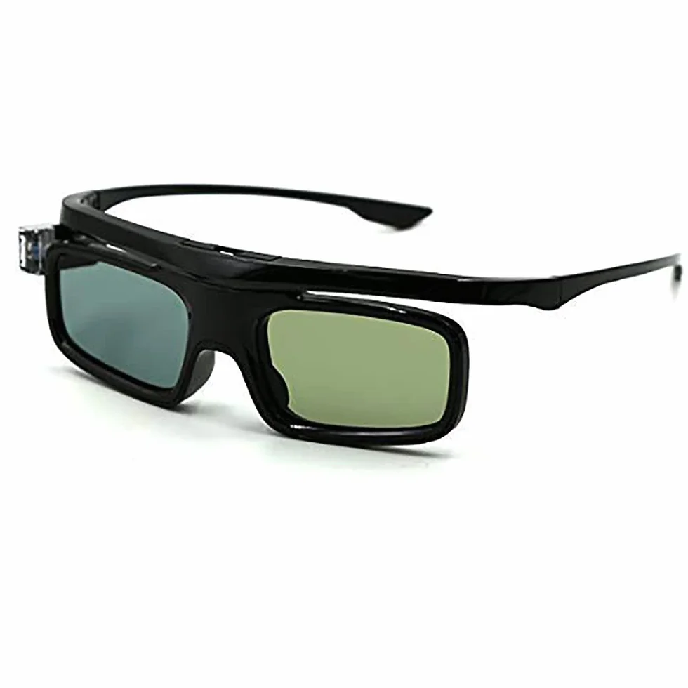 3D Occhiali, Cocar Otturatore Attivi Ricaricabile 3D Occhiali per Proiettori 3D DLP-Link Acer BenQ Optoma Viewsonic Philips LG Infocus NEC Jmgo Vivitek Cocar Toumei - 1 Pezzi