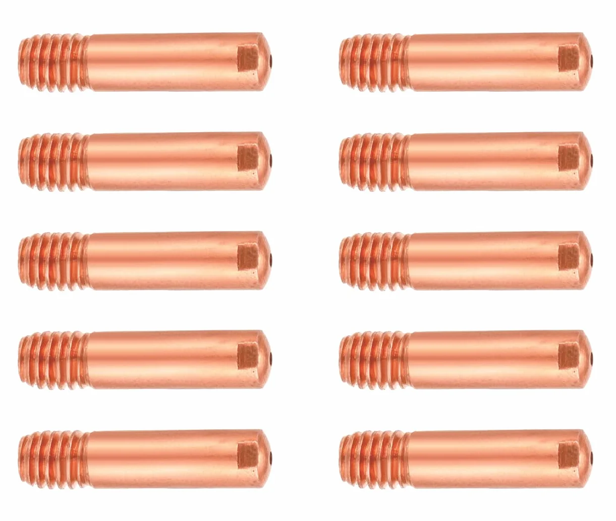 Accessori per Saldature MIG, Ugello, Punta Guidafilo M6 1,0mm, Set Materiali Consumo per Torcia 15AK