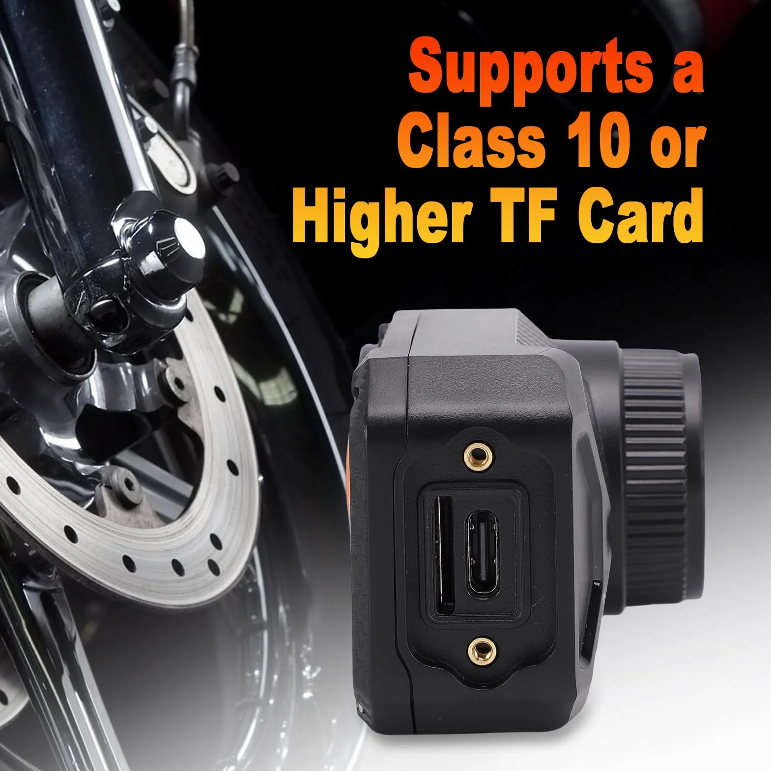 Shkalacar Dash Cam per Moto 2K, Registratore di Guida WiFi 2.4G con Registrazione in Loop e Controllo APP, Impermeabile IP66, per IOS e