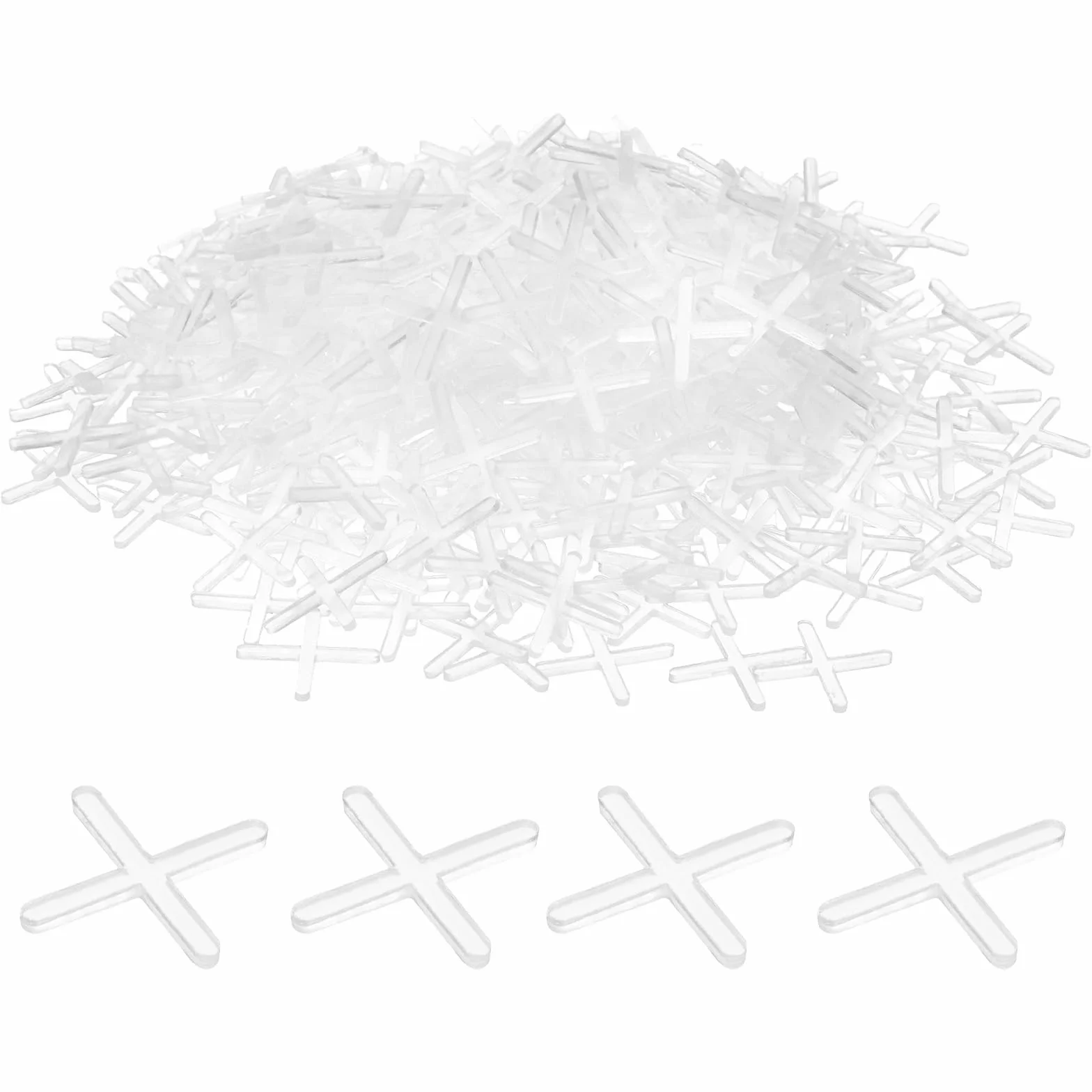 QUARKZMAN Separatori per Piastrelle 2mm Croce in Plastica Rigida Livellatore Spaziatura Clip per Piastrelle Ceramiche