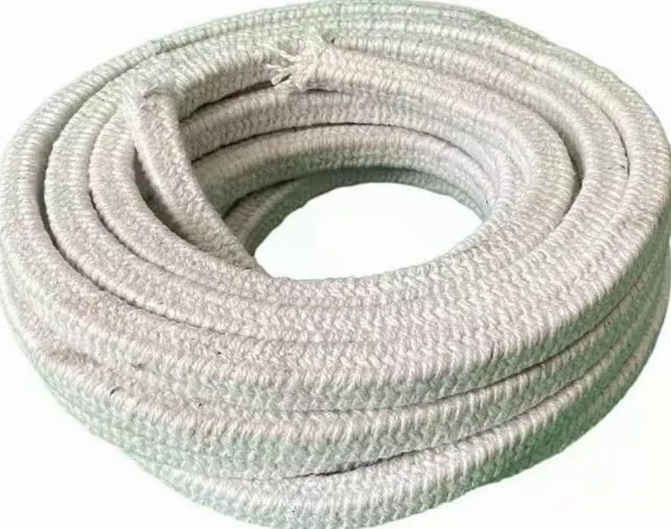 Guarnizione in fibra di ceramica ad alta temperatura per stufa, caldaia, forno, forno, guarnizione per porta del forno, diametro 16 mm