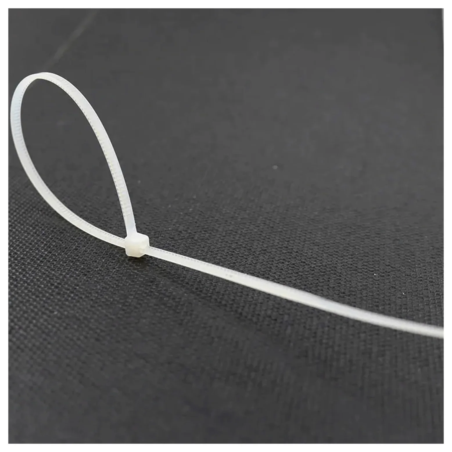 Fascette per Cavi Fascette stringicavo in Nylon, Fascette stringicavo, Fascette autobloccanti(5x300(Black) 100pcs)
