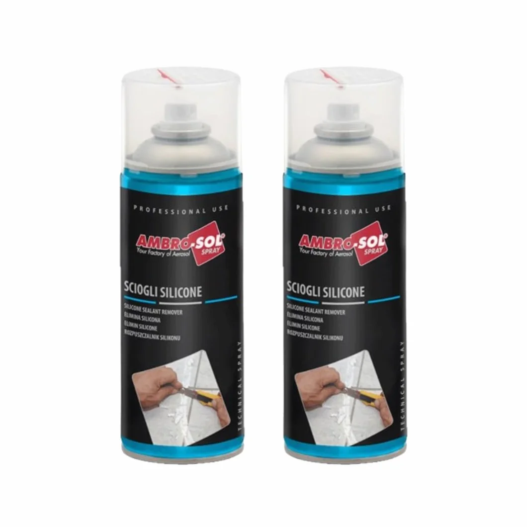 Rimuovi Silicone e Sigillanti, Confezione da 2 x 400 ml, senza Rovinare le Superfici