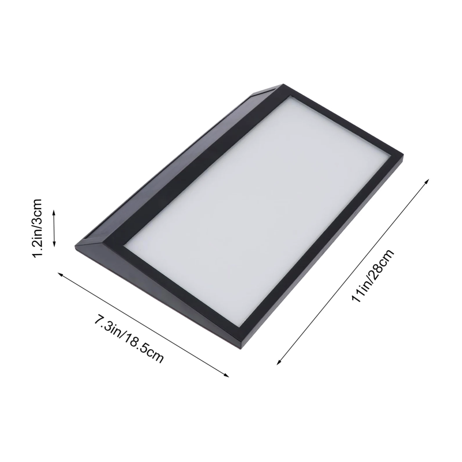 Outanaya Luce Solare da Esterno per Numeri Civici 10 Led, Lampada a Energia Solare in Plastica Nera, Indirizzo, Installazione a Terra, per Hotel e Negozi di Fiori