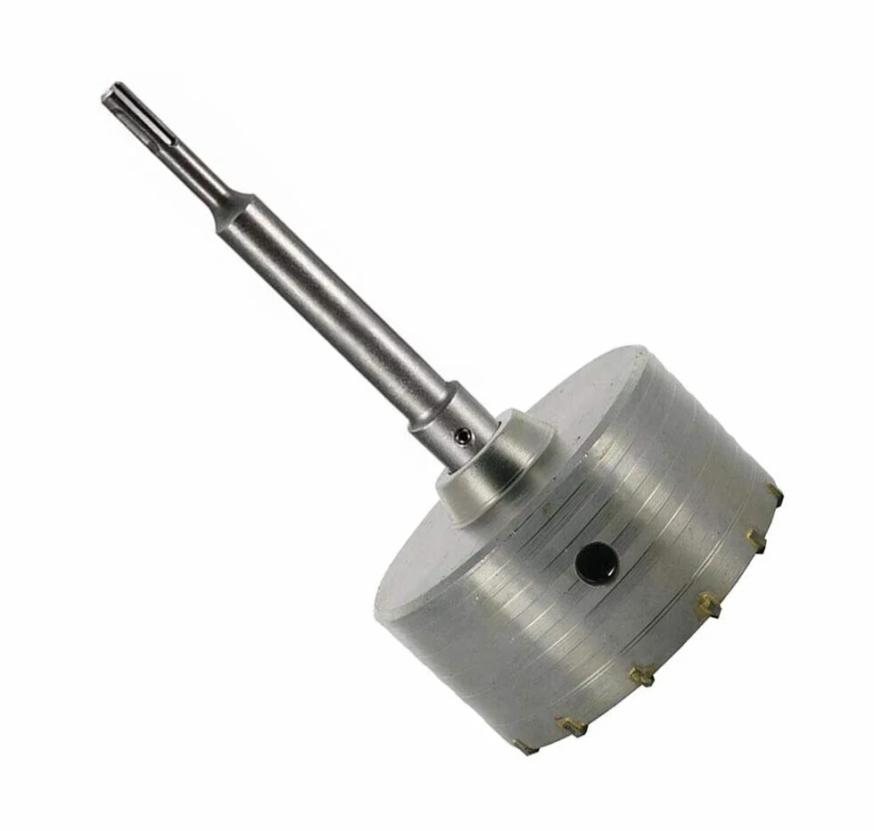 Carotatrice a Tazza 160 mm SDS Plus 35 cm Prolunga Trapano Fresa per Muro Cemento