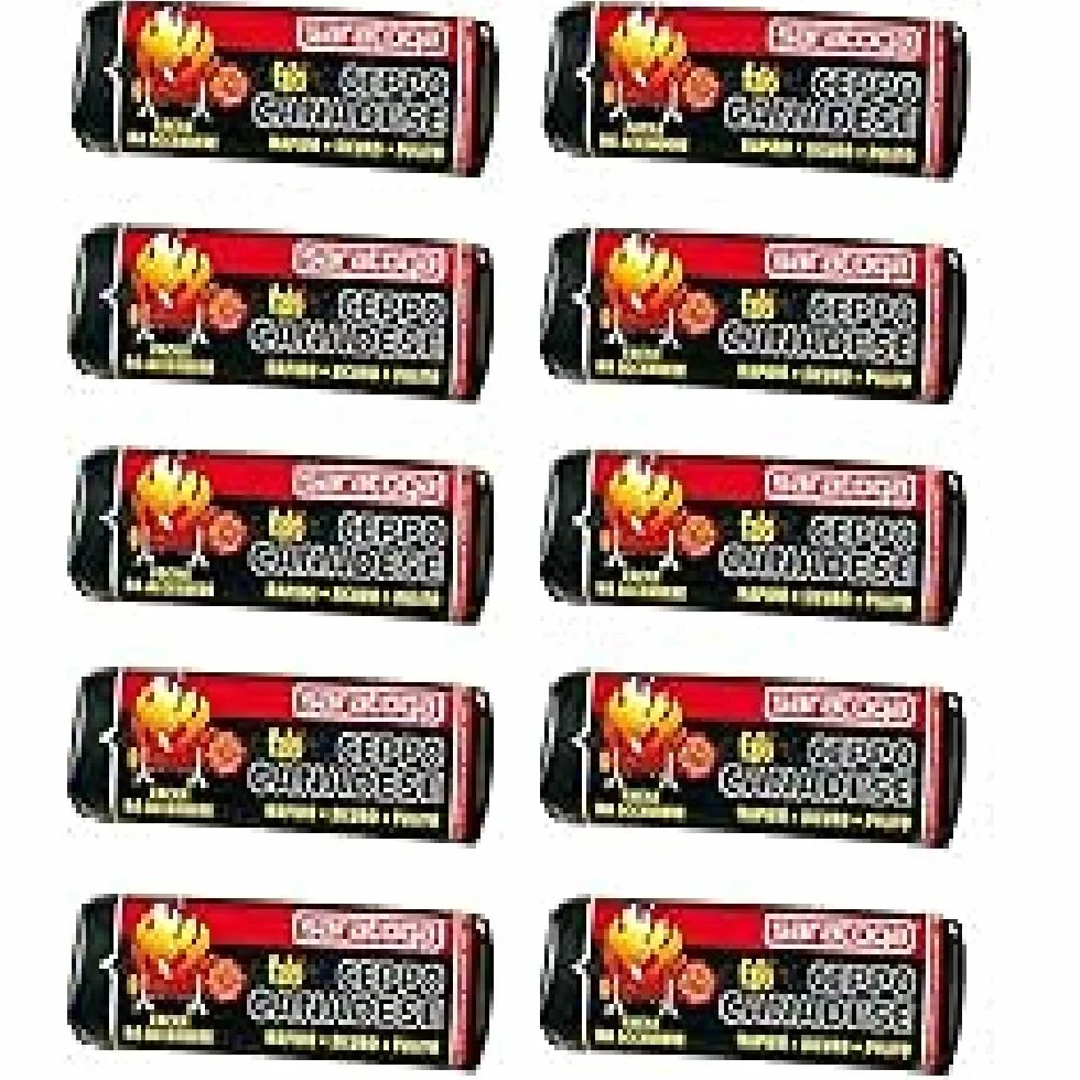 Ceppo Canadese Tronchetto Accendi Camino 10 Pz
