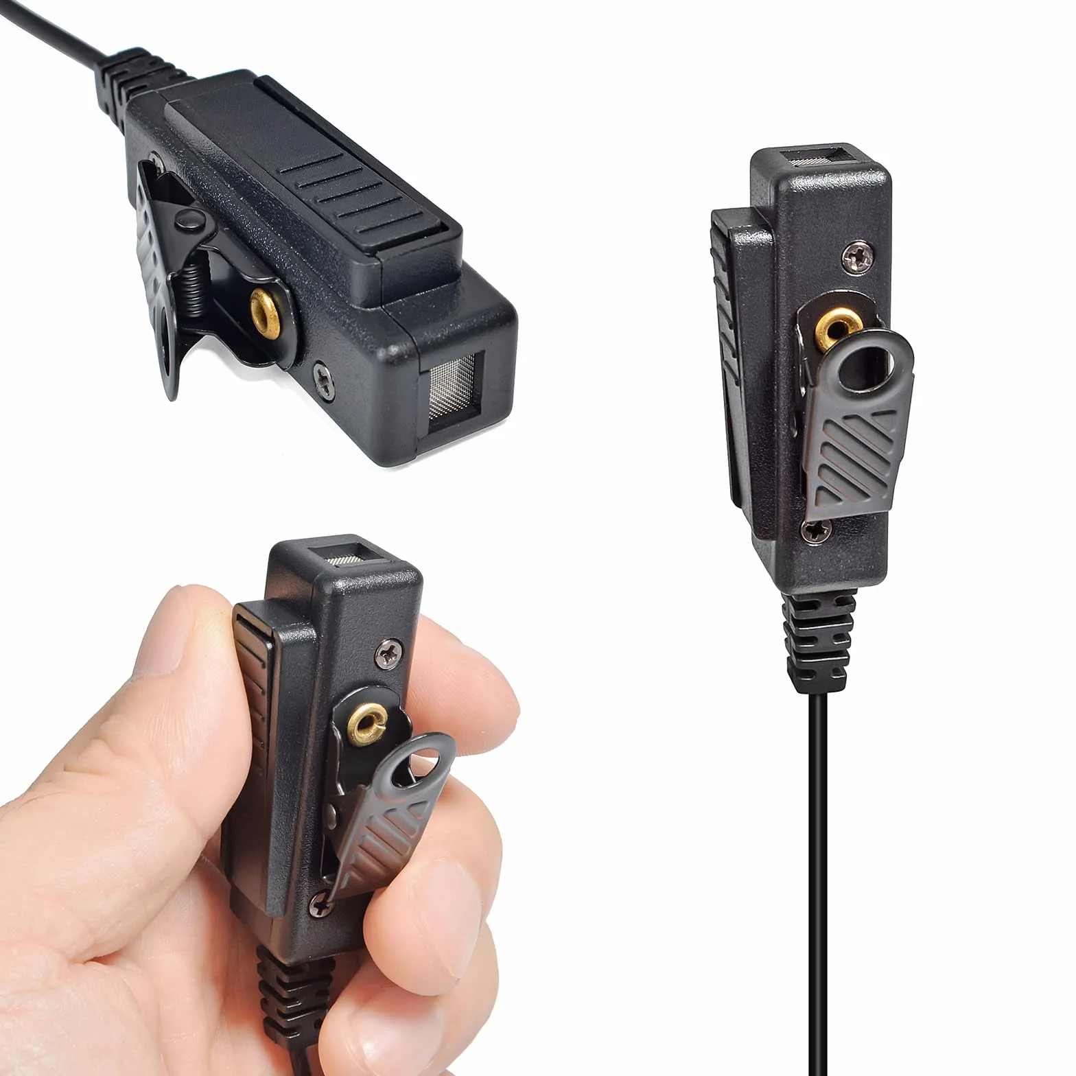 Auricolare con tubo acustico con microfono compatibile con Motorola DP3400 DP4400 DP4800 DGP4150 XiR-P8200 Xpr-6300 Radio bidirezionale multi-pin