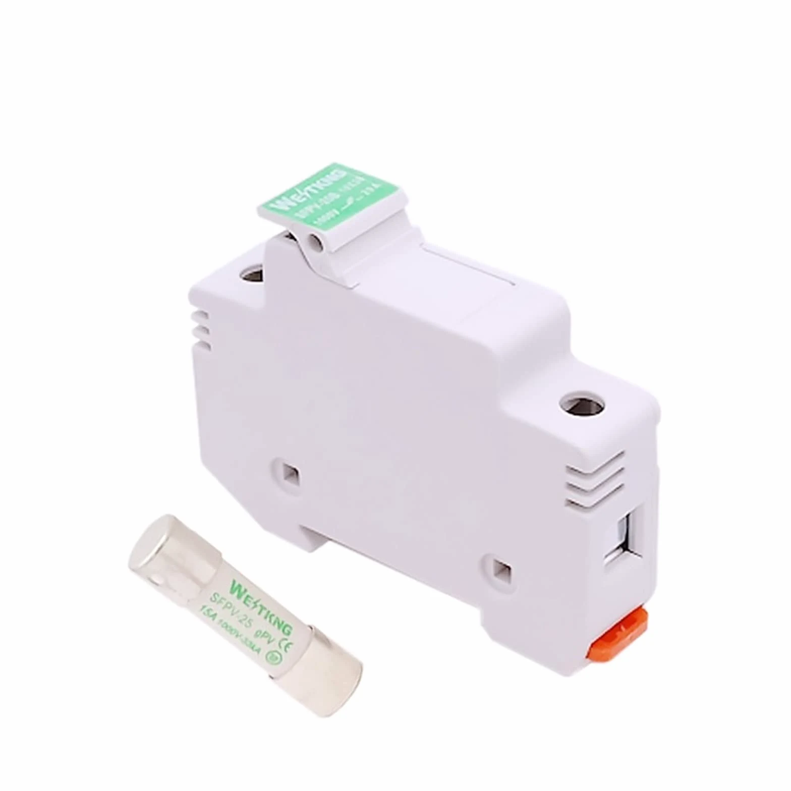 ERNZI 5 Set portafusibili solari fotovoltaici con 10 * 38 mm DC 1000 V 1 A 3 A 5 A 10 A 15 A 20 A 25 A 32 A