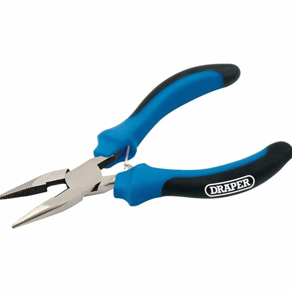 Draper Mini pinza a punte lunghe con impugnatura morbida 12538
