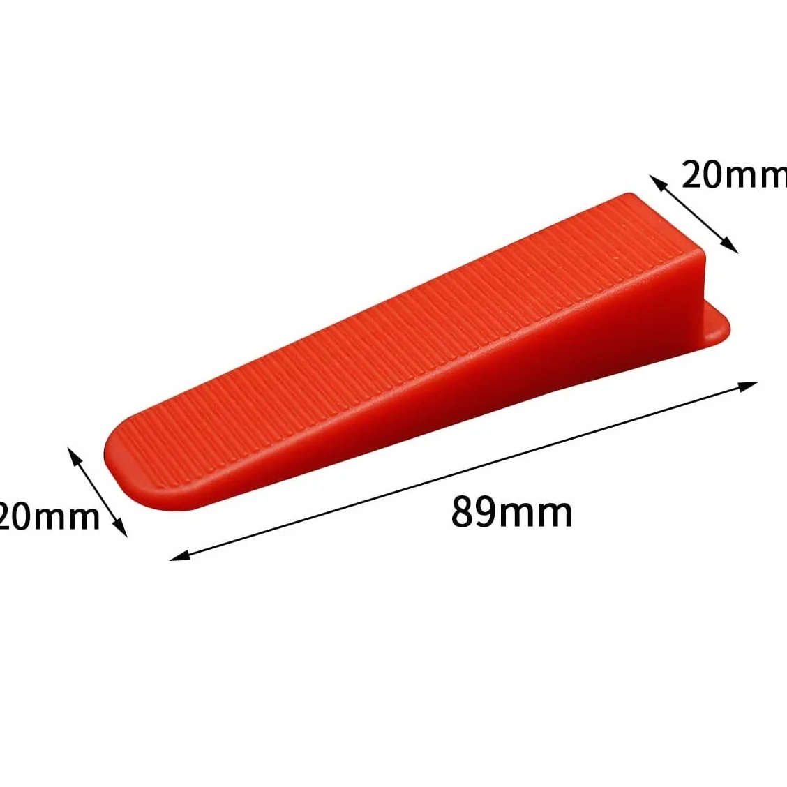 TOPWAY Sistema di livellamento per piastrelle 400 pezzi Distanziatori 3 mm
