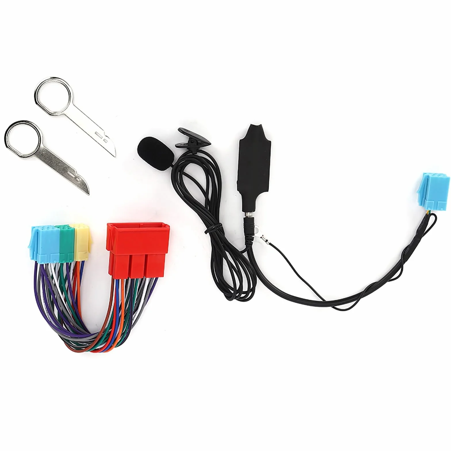 Eujgoov Adattatore Audio per Auto Bluetooth per A3 8L 8P B5 B6 B7, Vivavoce con Controllo Pulsanti per A2 2001-2006, Rispondi Facilmente Alle Chiamate