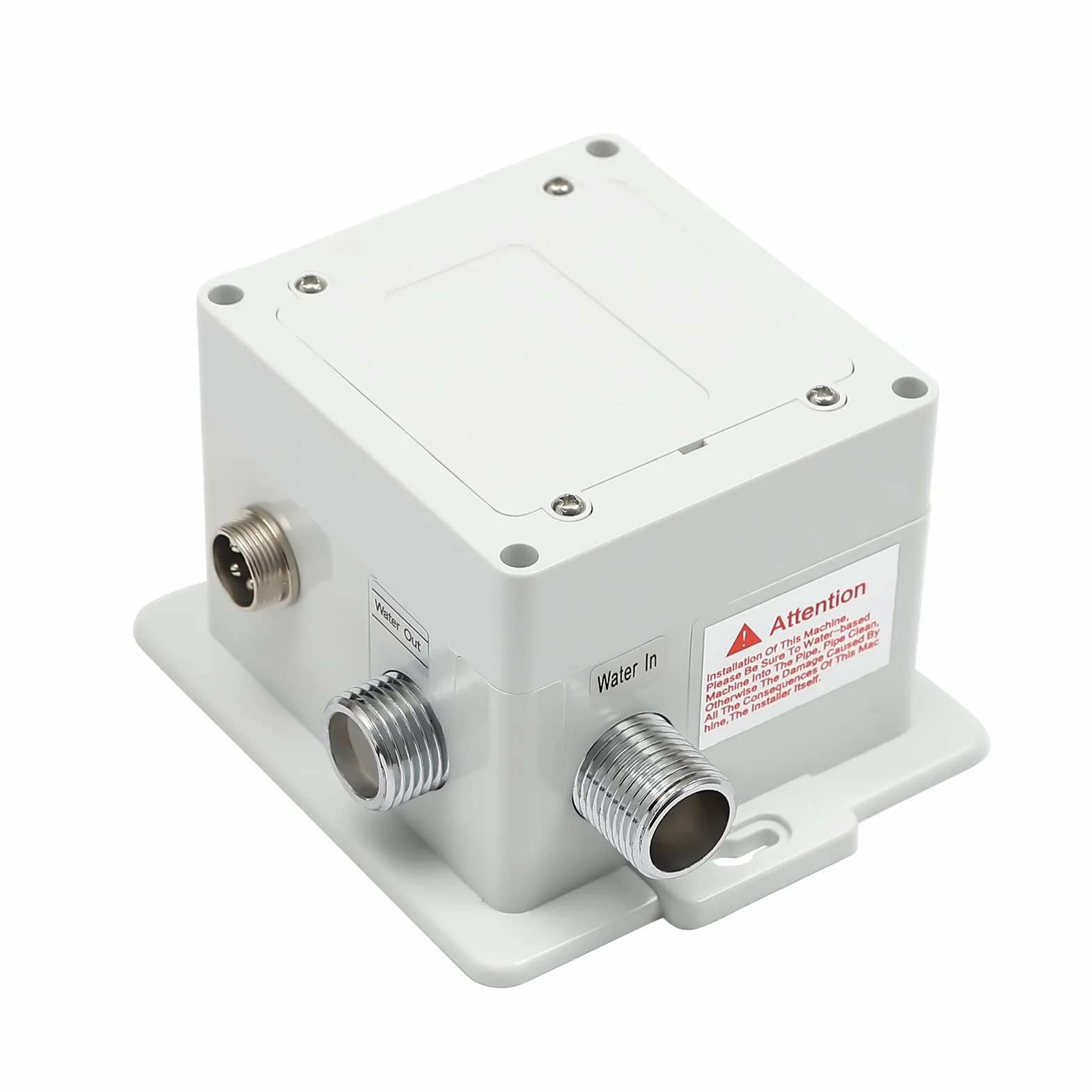 Rubinetto Lavabo Sensore Infrarossi Senza Contatto Nero NPT1/2"