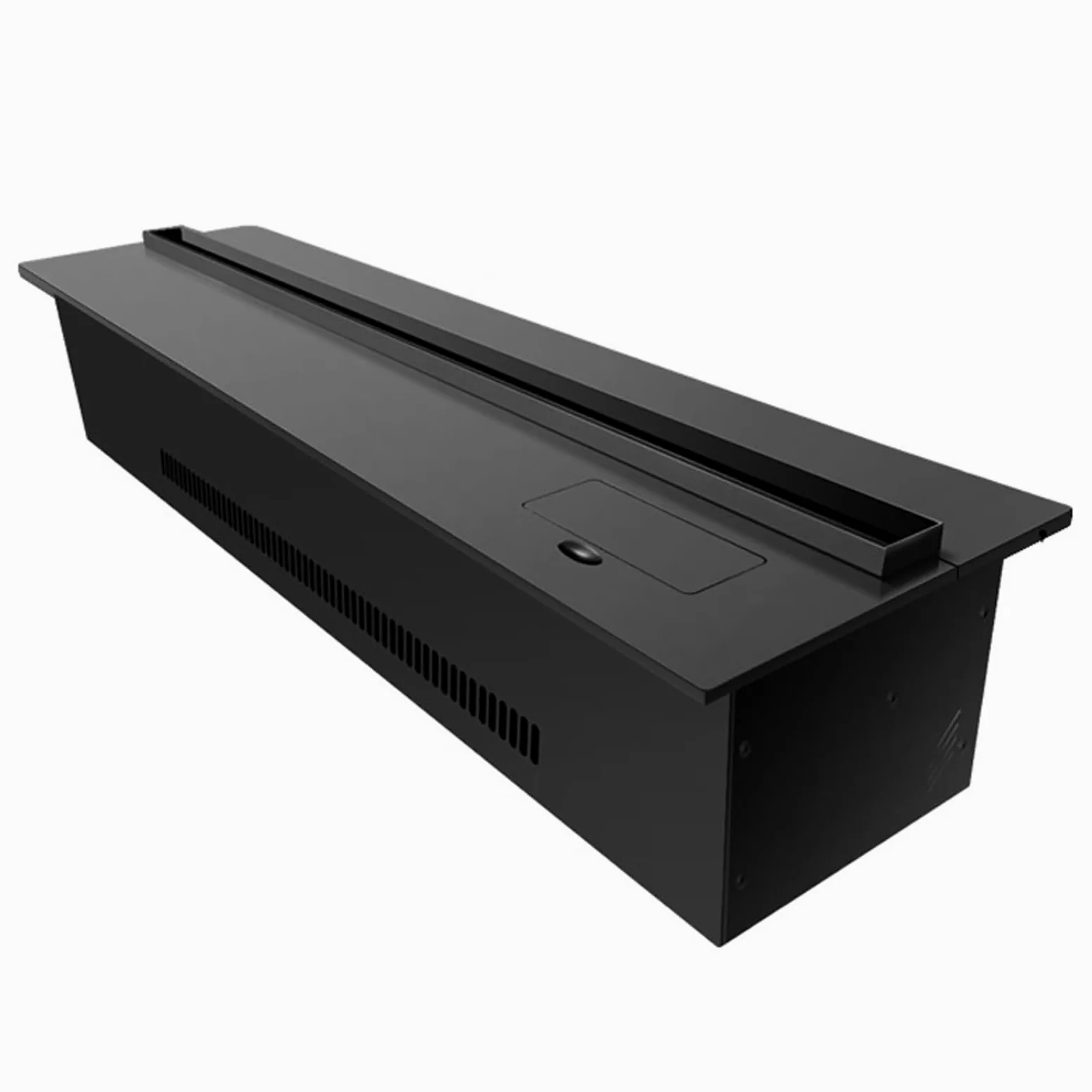 Camino Elettrico Camino elettronico a tinta unita Foschia Camino Intelligente Vapore ultrasottile Simulazione 3D La decorazione della fiamma è adatta for soggiorno, hotel Inserto Per Camino (Size : 2