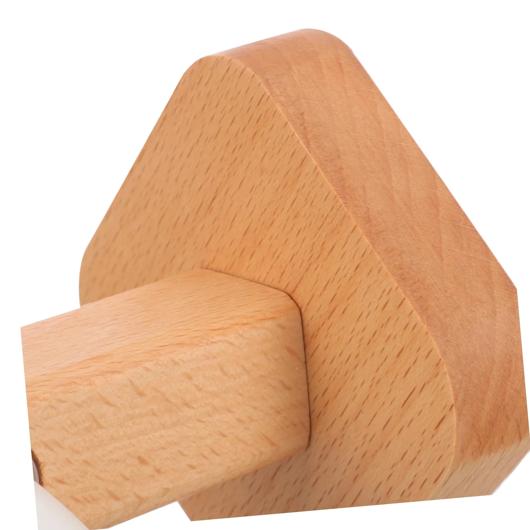 Porta Asciugamani in Legno Beige da Parete Anello Bagno | Struttura Semplice, Stile Classico, Pratico per Asciugamani e Panni, Finitura Chiara