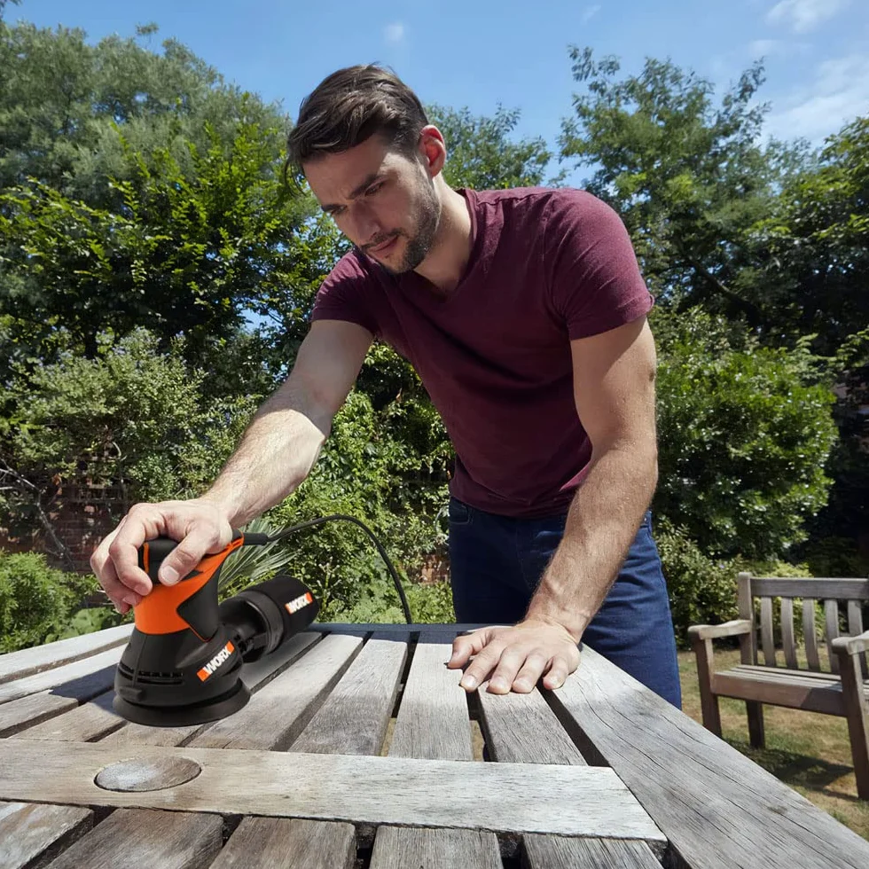 WX652.1 Worx - Roto-Orbital Sander 125 millimetri.