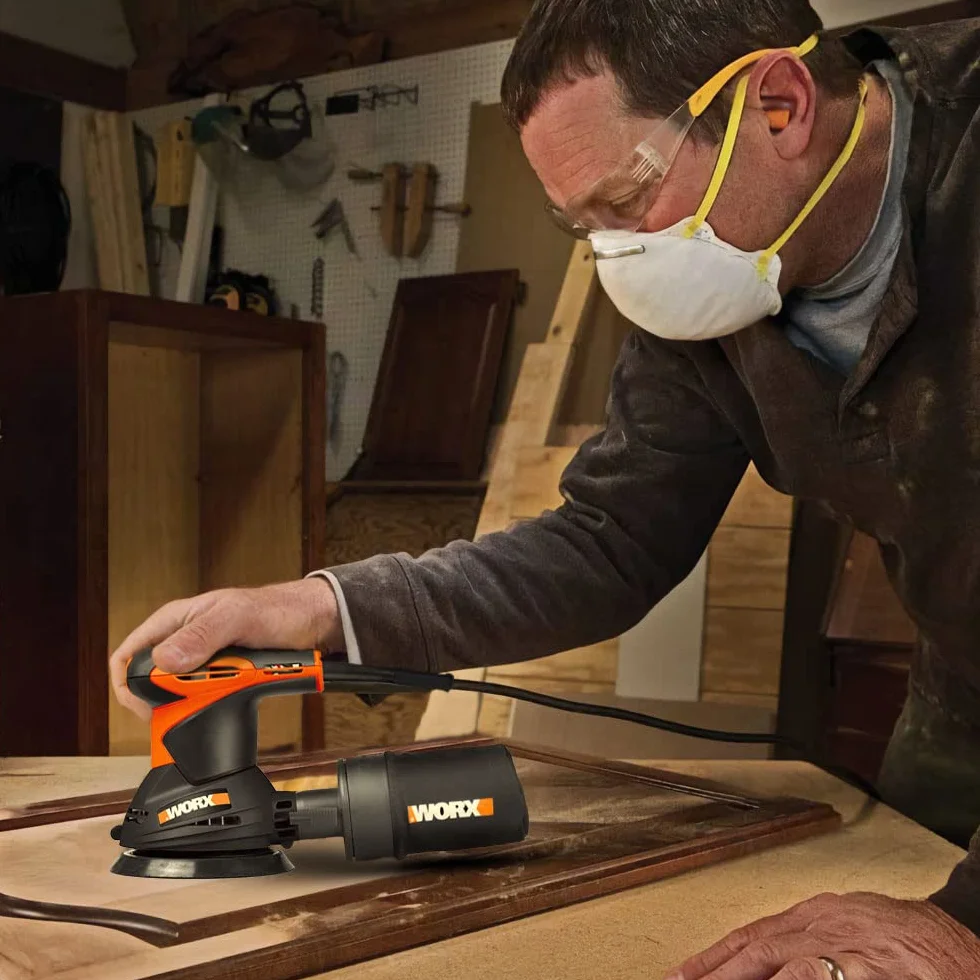 WX652.1 Worx - Roto-Orbital Sander 125 millimetri.