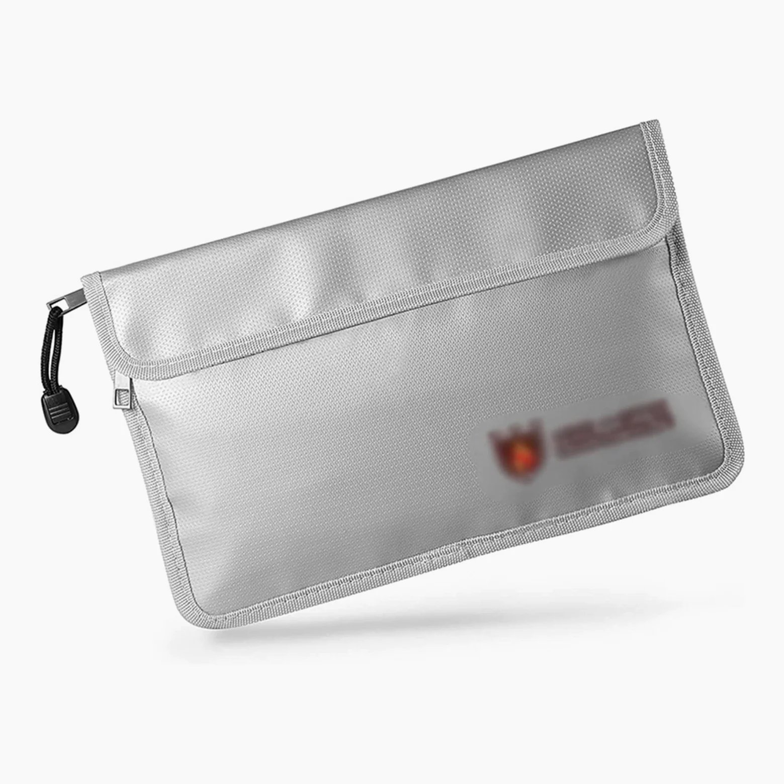 Porta-Pad Lavagna Borsa del documento ignifugo Borsa for Soldi Impermeabile e ignifuga con Cerniera Cerniera cassaforte Portablocco