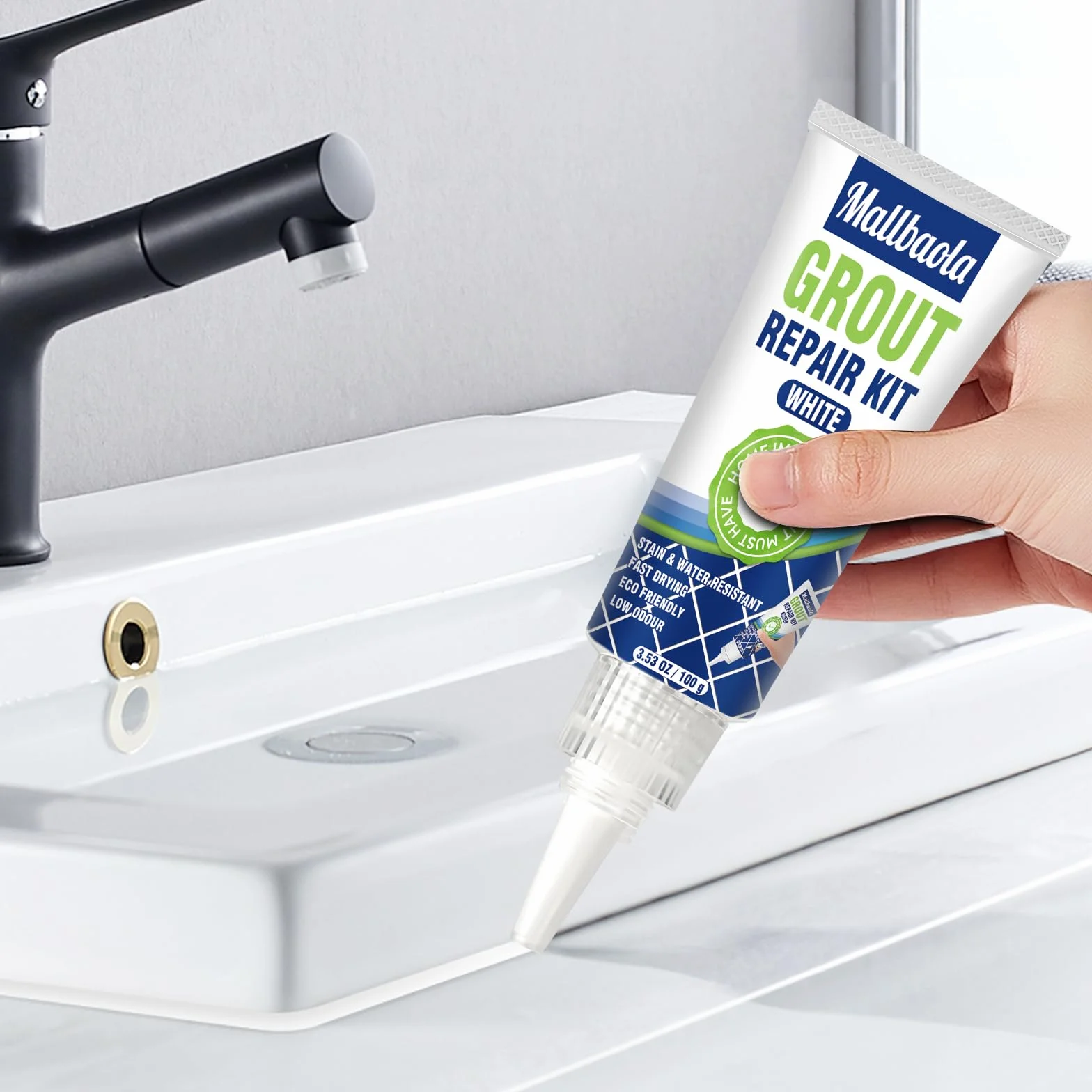 Riparazione Fughe Piastrelle Bianco 200