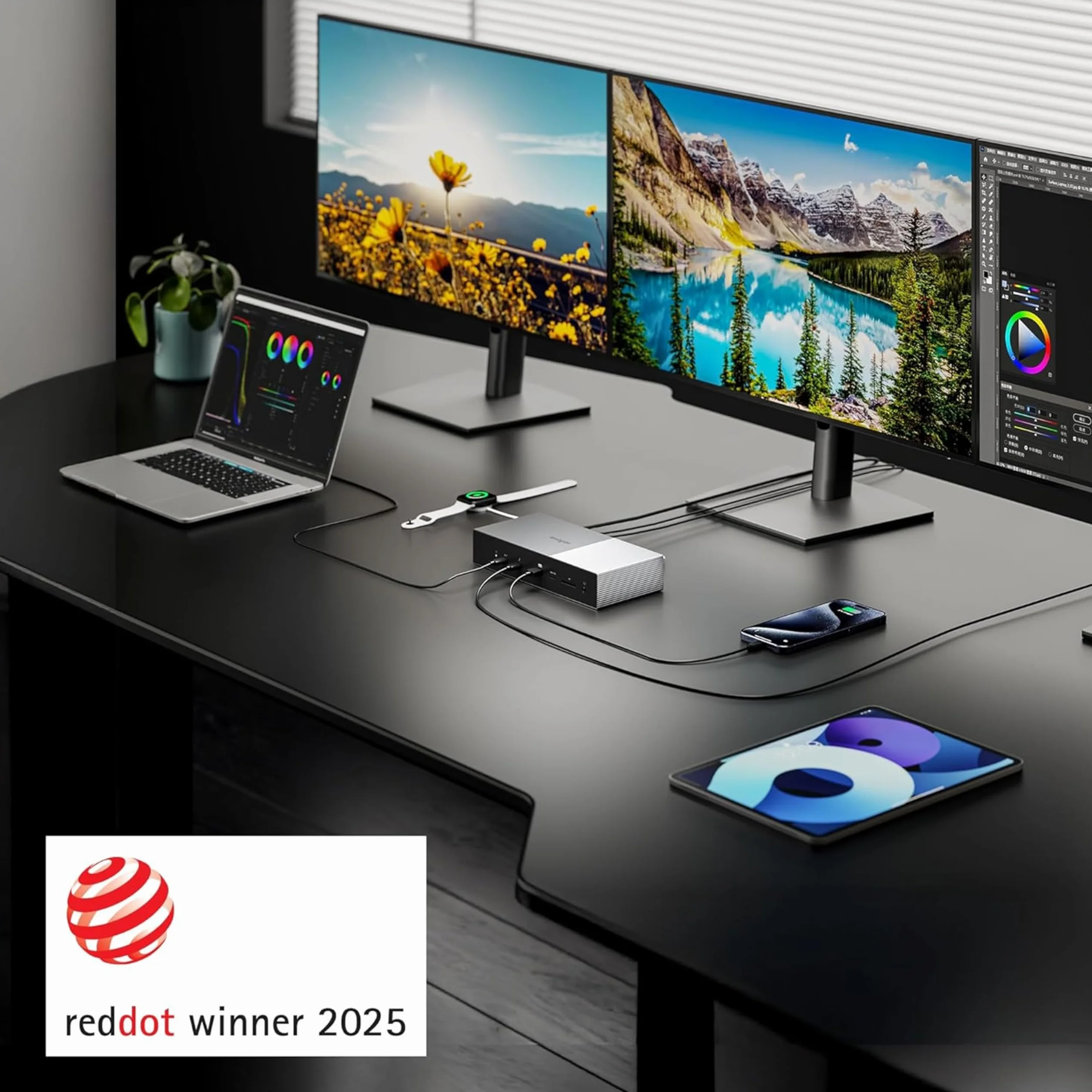 Kensington SD5000T5 EQ Thunderbolt 5 Docking station, triplo monitor 8K/4K, lettore di schede SD e Micro SD, Potenza alimentazione 140W, 3x Thunderbolt 5, Ethernet e USB 3.2 Gen2 - Grigio (K35201EU)