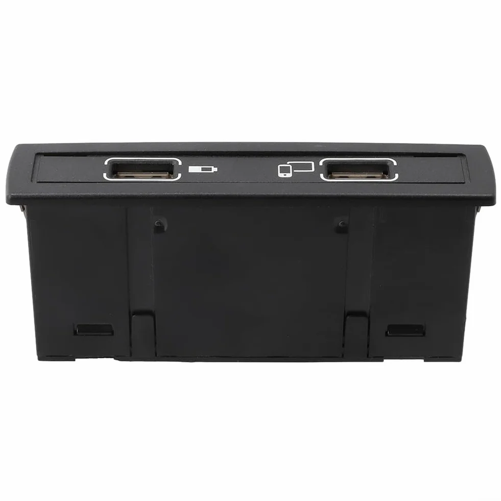 Presa USB per cruscotto auto, doppia porta USB caricabatteria da auto adattatore presa di alimentazione A1728202100 per Mercedes CLS classe A GLA GLE CLA