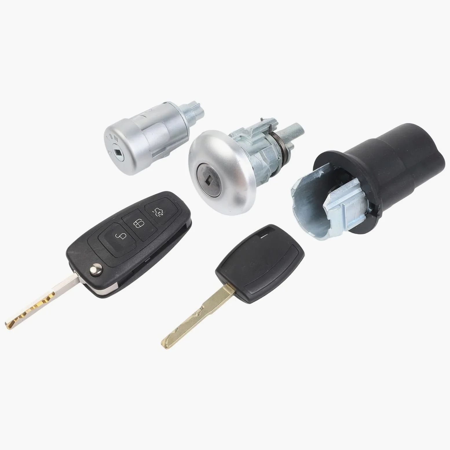 Serratura Metallo ABS per Ford Transit 2015-20 Serratura Metallo | Compatibile per ford Transit Custom, materiale metallo ABS, installazione rapida, ricambio diretto OEM