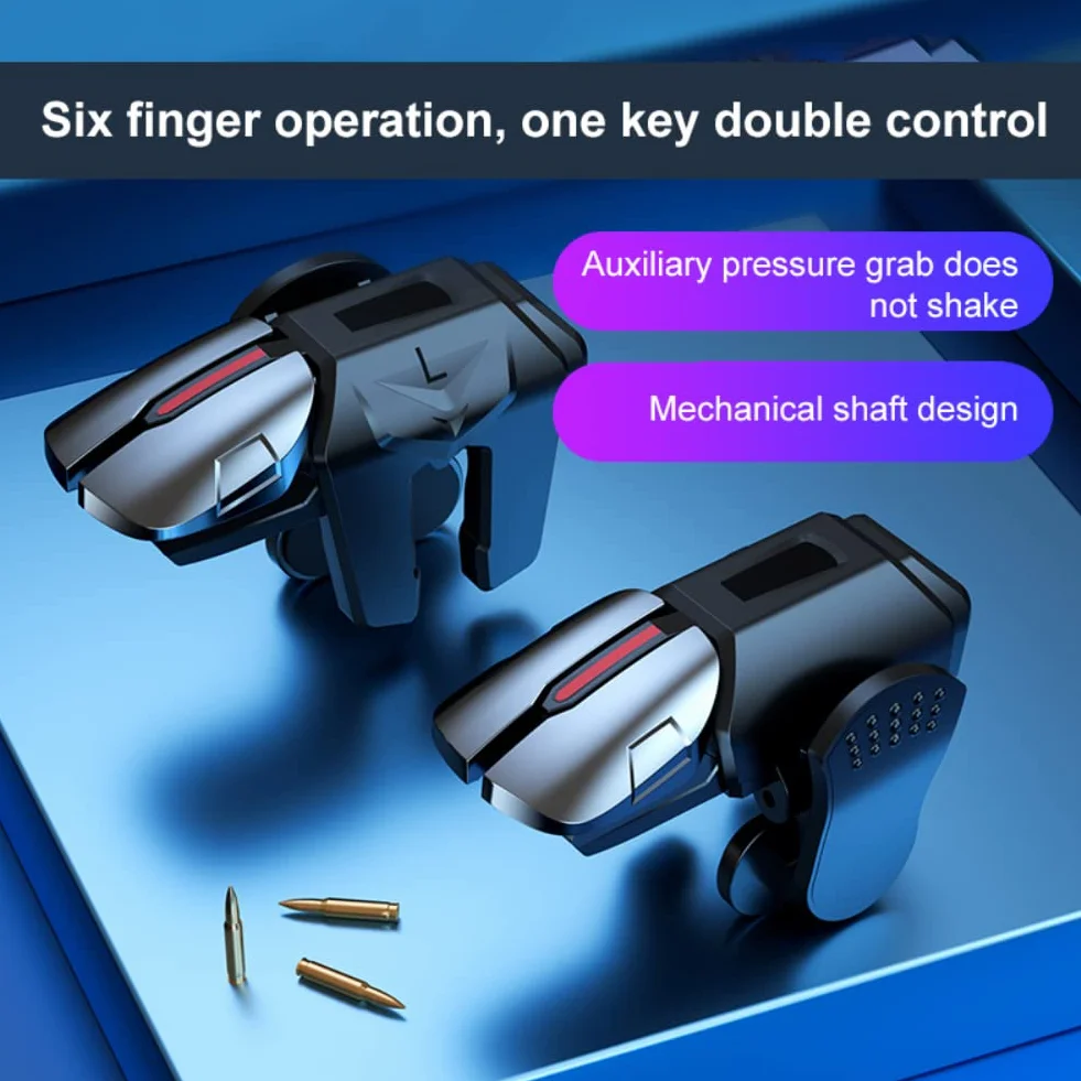 DollaTek Gioco mobile Trigger per telefono Gaming Controller Lega Gamepad Joystick Obiettivo L1R1 Tasto