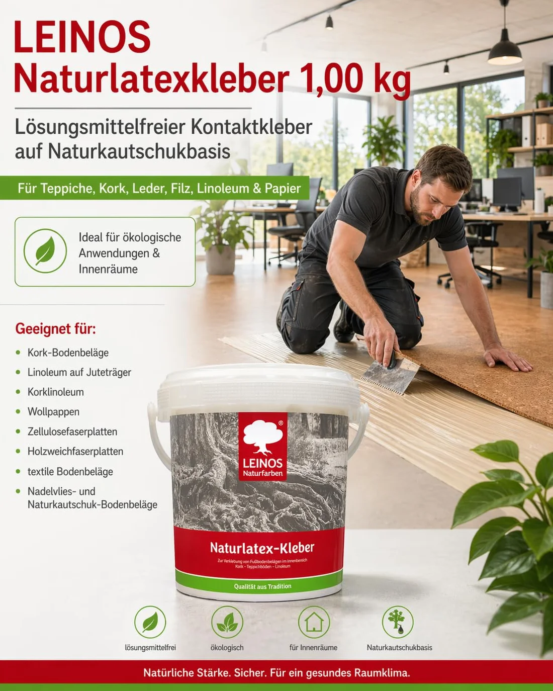 Leinos 720 Colla in lattice naturale