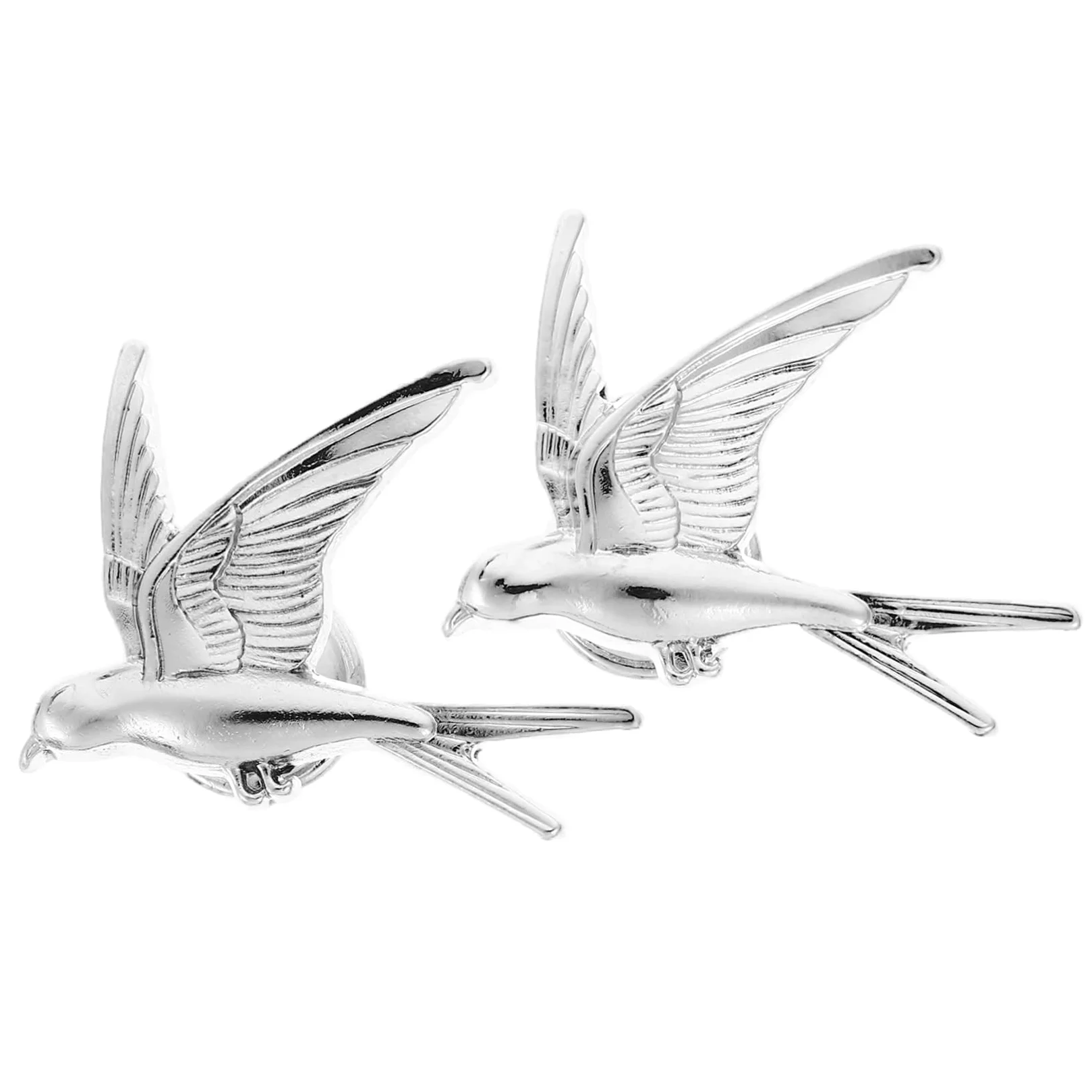 Uonlytech 4 Set Di Maniglie Per Cassetti in Metallo Maniglie Per Mobili Maniglie Decorative Per Uccelli Maniglie Per Porte Interne Facile Installazione 2 Pezzi*4