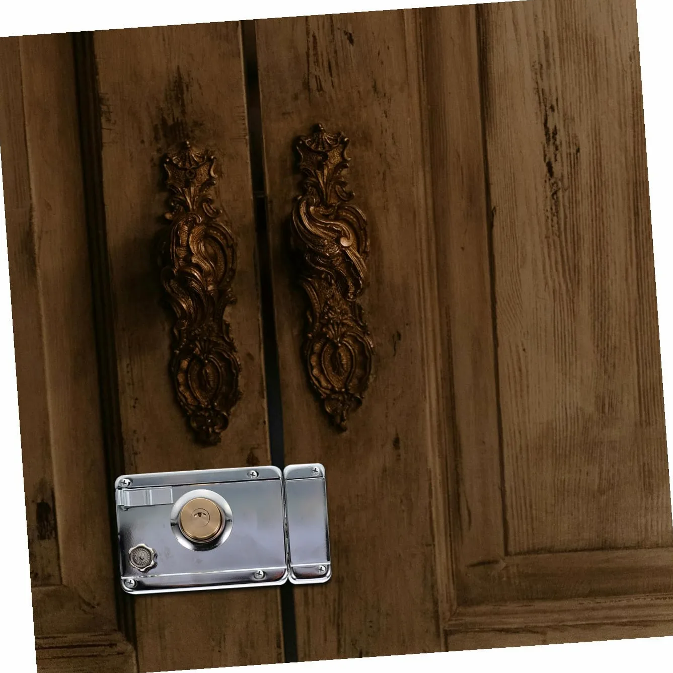 Uonlytech 3sets Serrature Per Porte Con Chiavistello e Chiusura Lucchetto Inossidabile Per Porte Esterni e Interni Sicurezza Avanzata Per Camere Da Letto e Ambienti Domestici